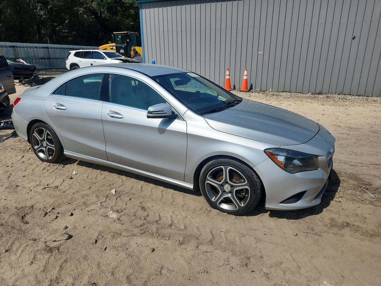 2014 Mercedes-benz Cla 250 Silver vin: WDDSJ4EB3EN154676