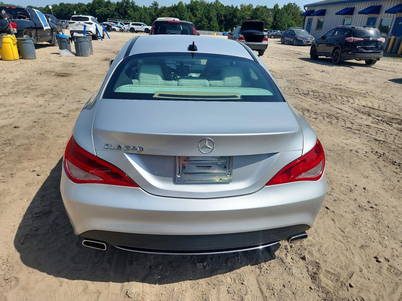 2014 Mercedes-benz Cla 250 Silver vin: WDDSJ4EB3EN154676