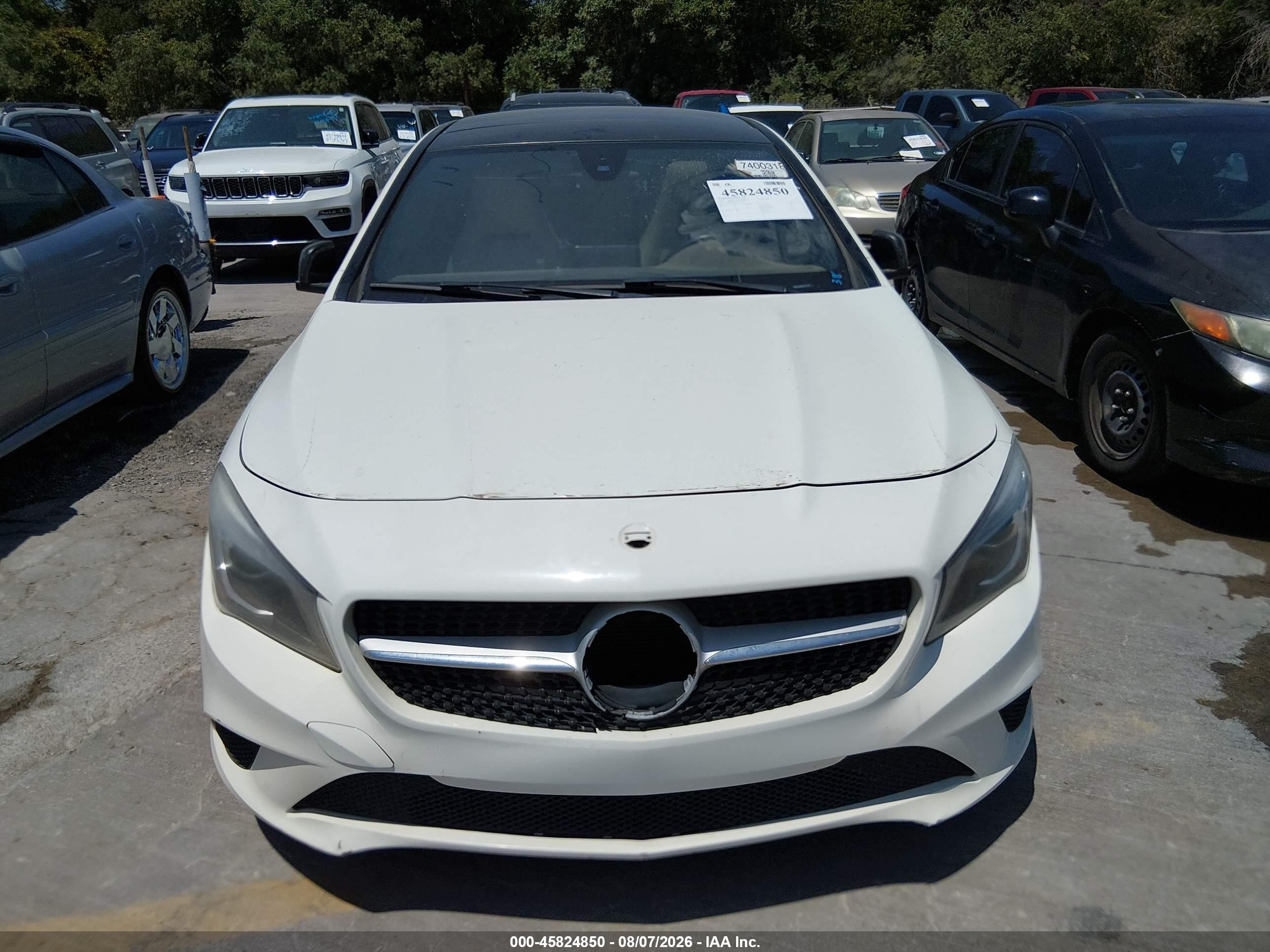 2015 Mercedes-benz Cla 250   Champagne vin: WDDSJ4EB3FN171107