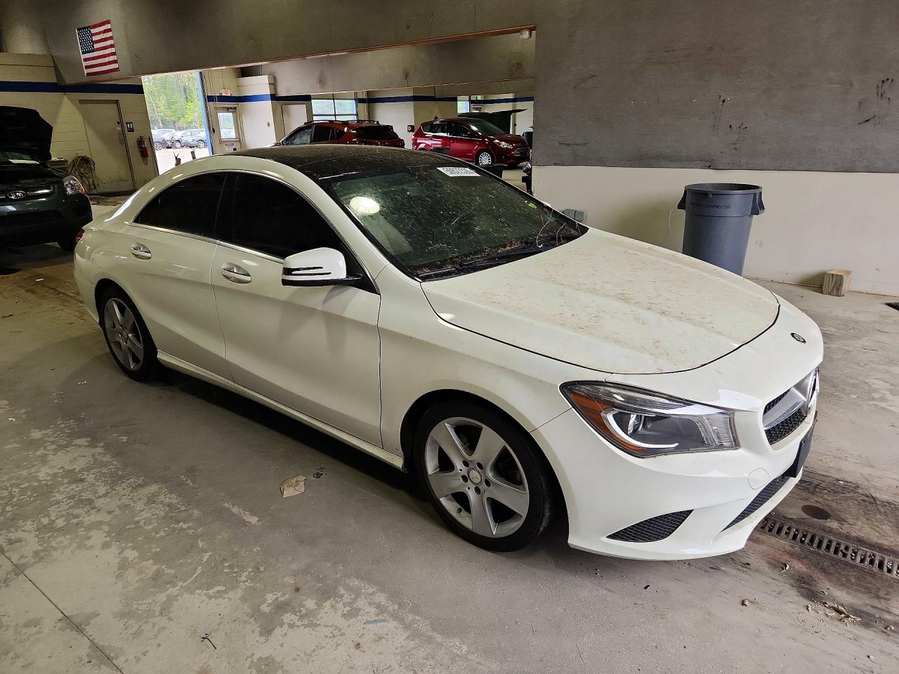 2015 Mercedes-benz Cla 250 White vin: WDDSJ4EB3FN184133
