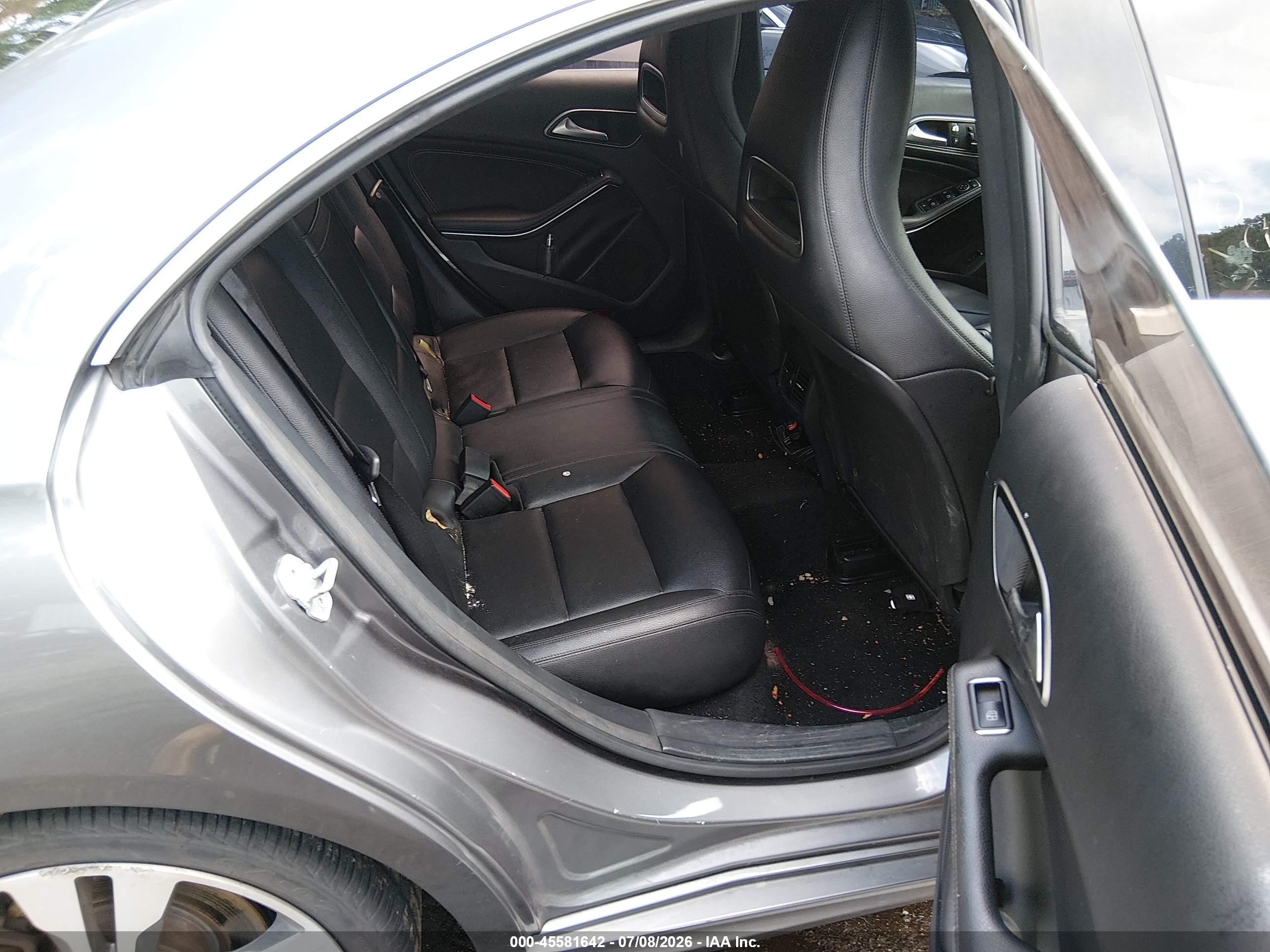 2015 Mercedes-benz Cla 250   Gray vin: WDDSJ4EB3FN222878