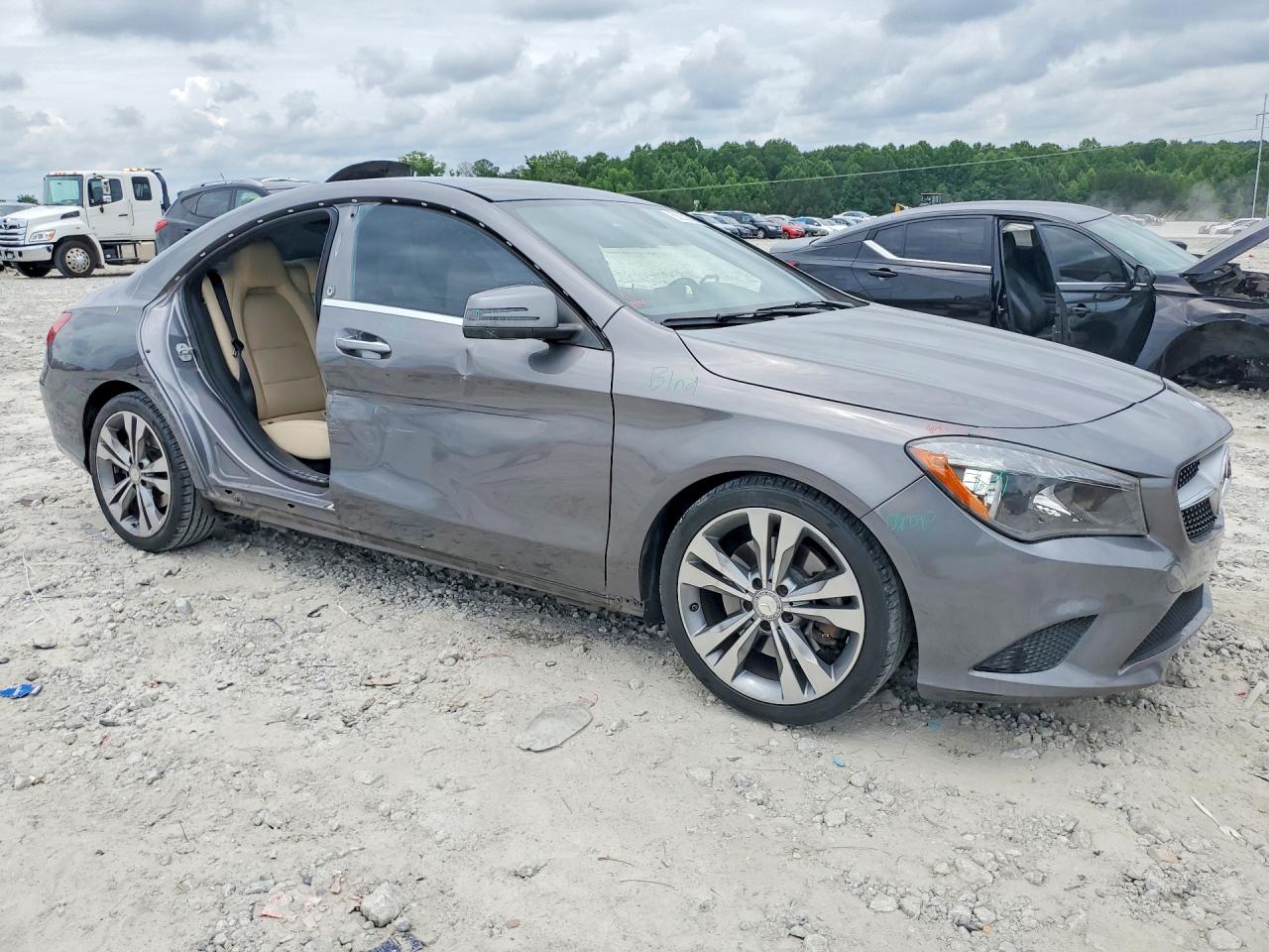 2016 Mercedes-benz Cla 250 Gray vin: WDDSJ4EB3GN370157