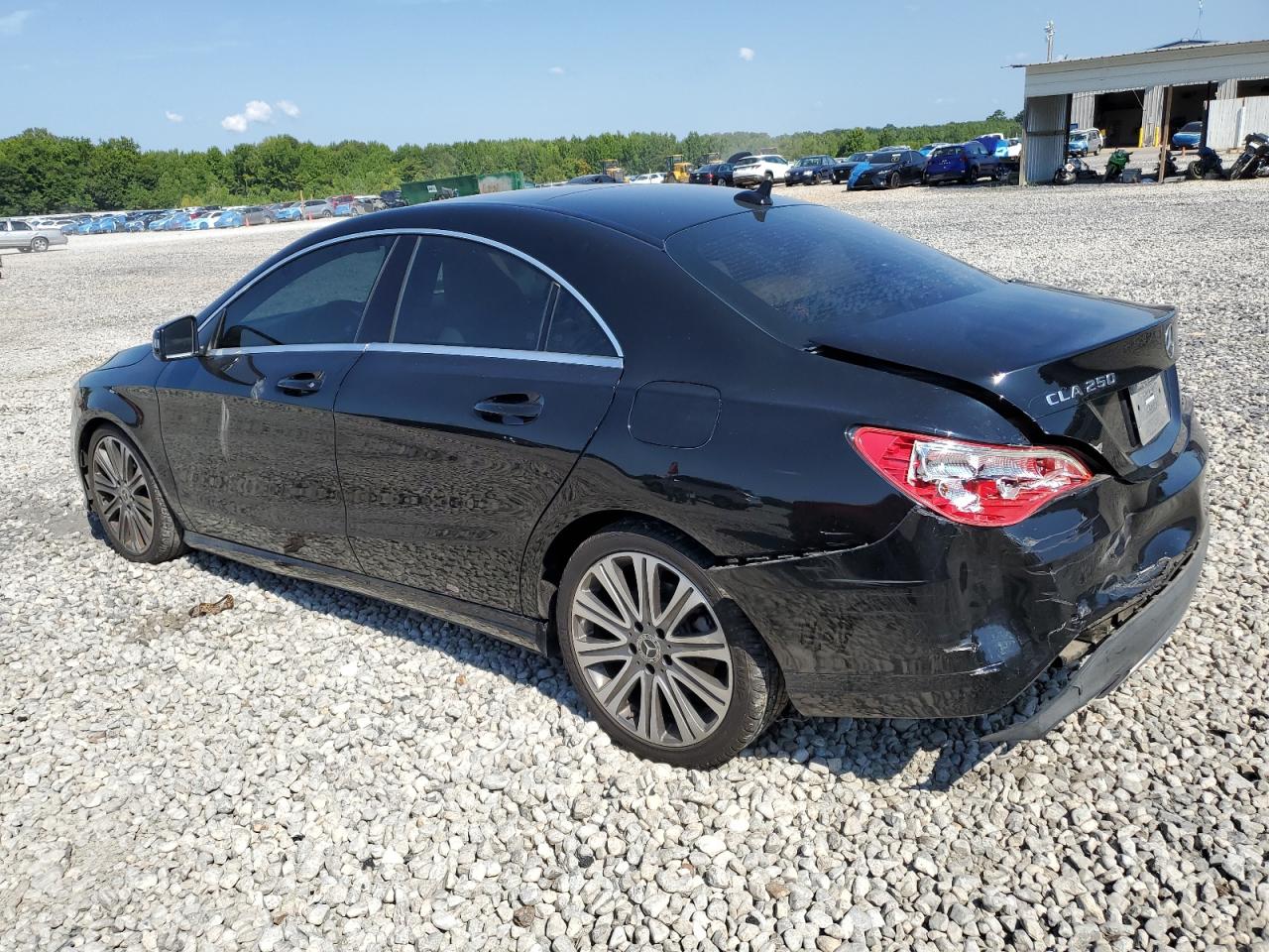 2018 Mercedes-benz Cla 250 Black vin: WDDSJ4EB3JN548253