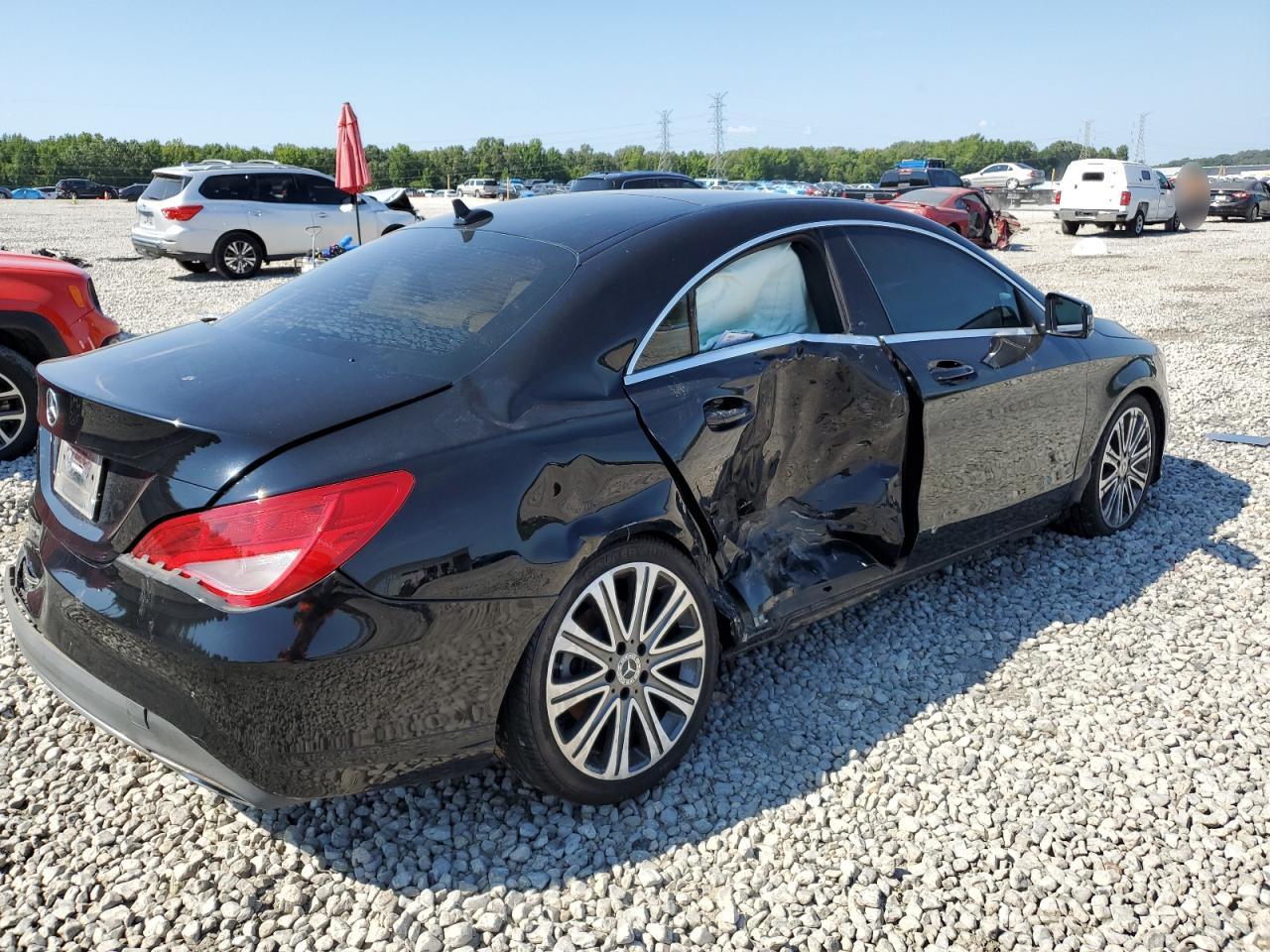 2018 Mercedes-benz Cla 250 Black vin: WDDSJ4EB3JN548253