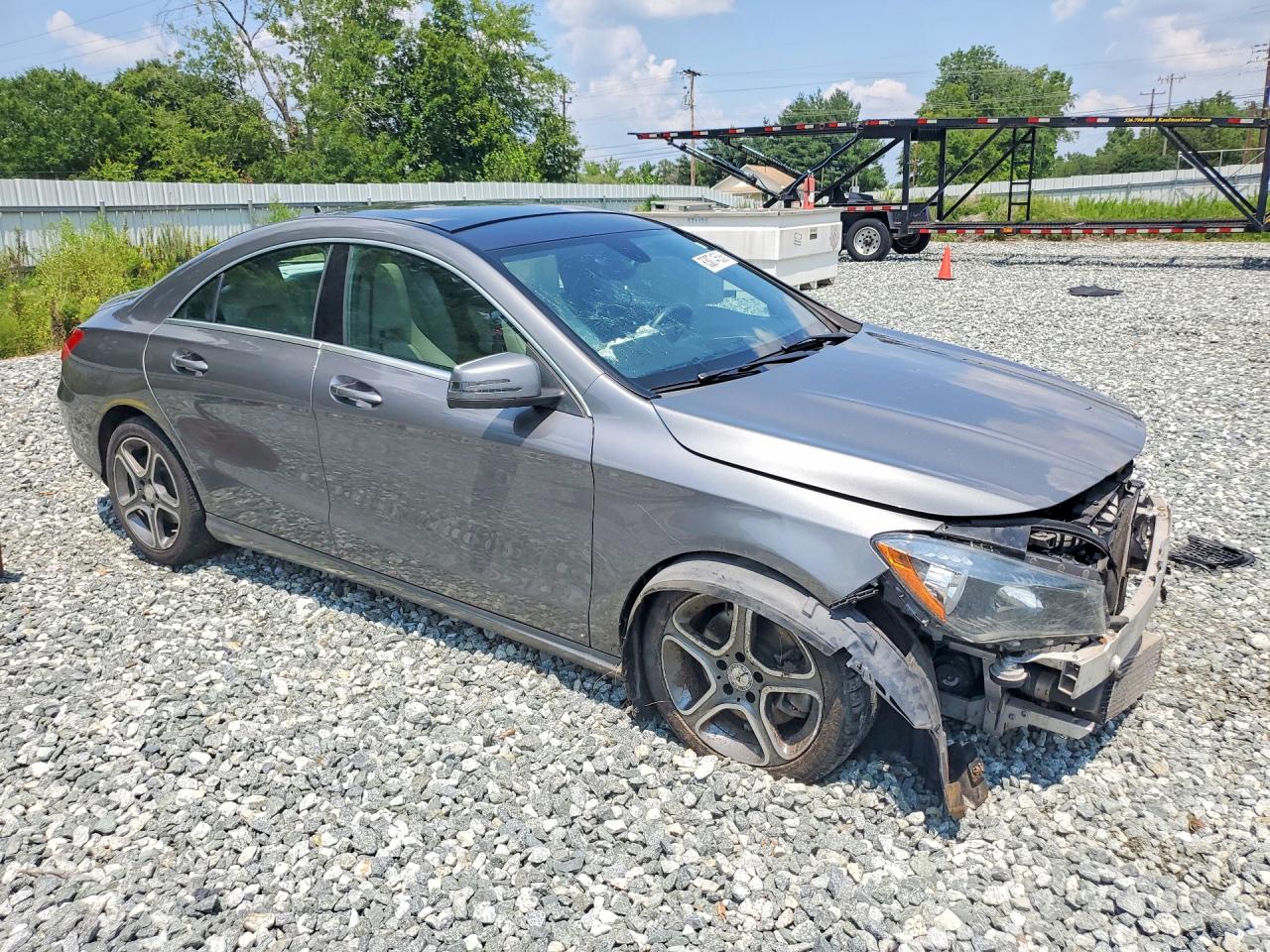 2014 Mercedes-benz Cla 250 Silver vin: WDDSJ4EB4EN033493