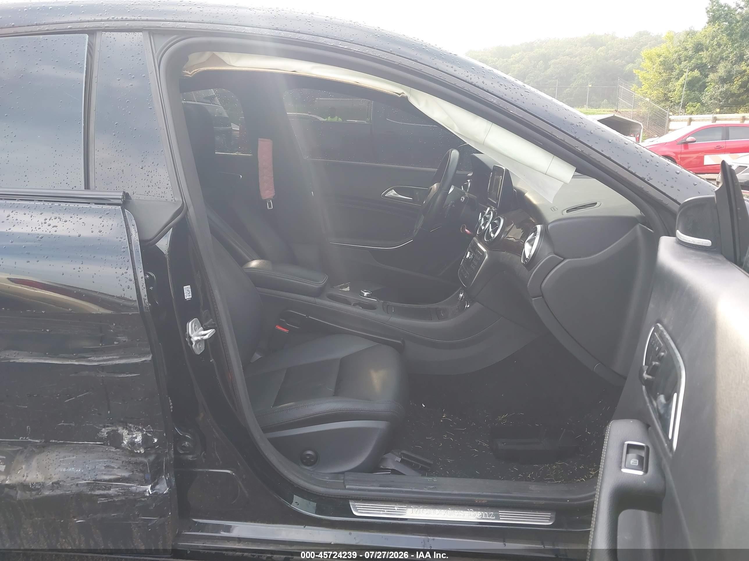 2014 Mercedes-benz Cla 250   Черный vin: WDDSJ4EB4EN035986