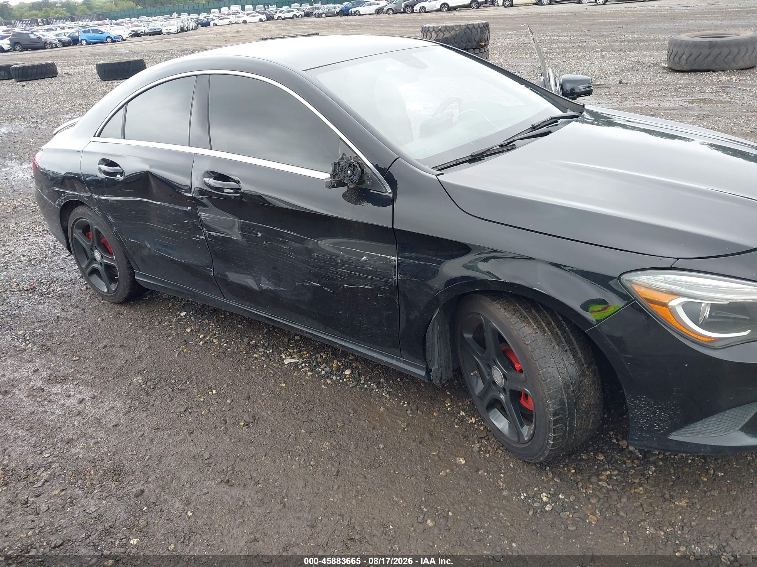 2014 Mercedes-benz Cla 250 Black vin: WDDSJ4EB4EN037625