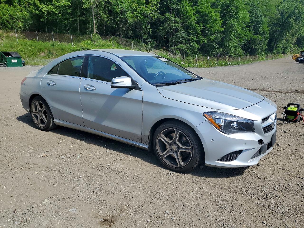 2014 Mercedes-benz Cla 250 Silver vin: WDDSJ4EB4EN047569