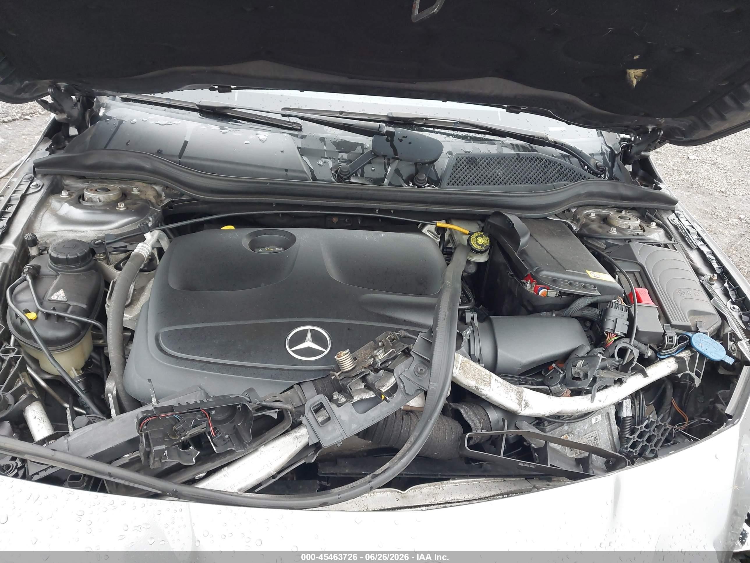 2014 Mercedes-benz Cla 250   Gray vin: WDDSJ4EB4EN058751
