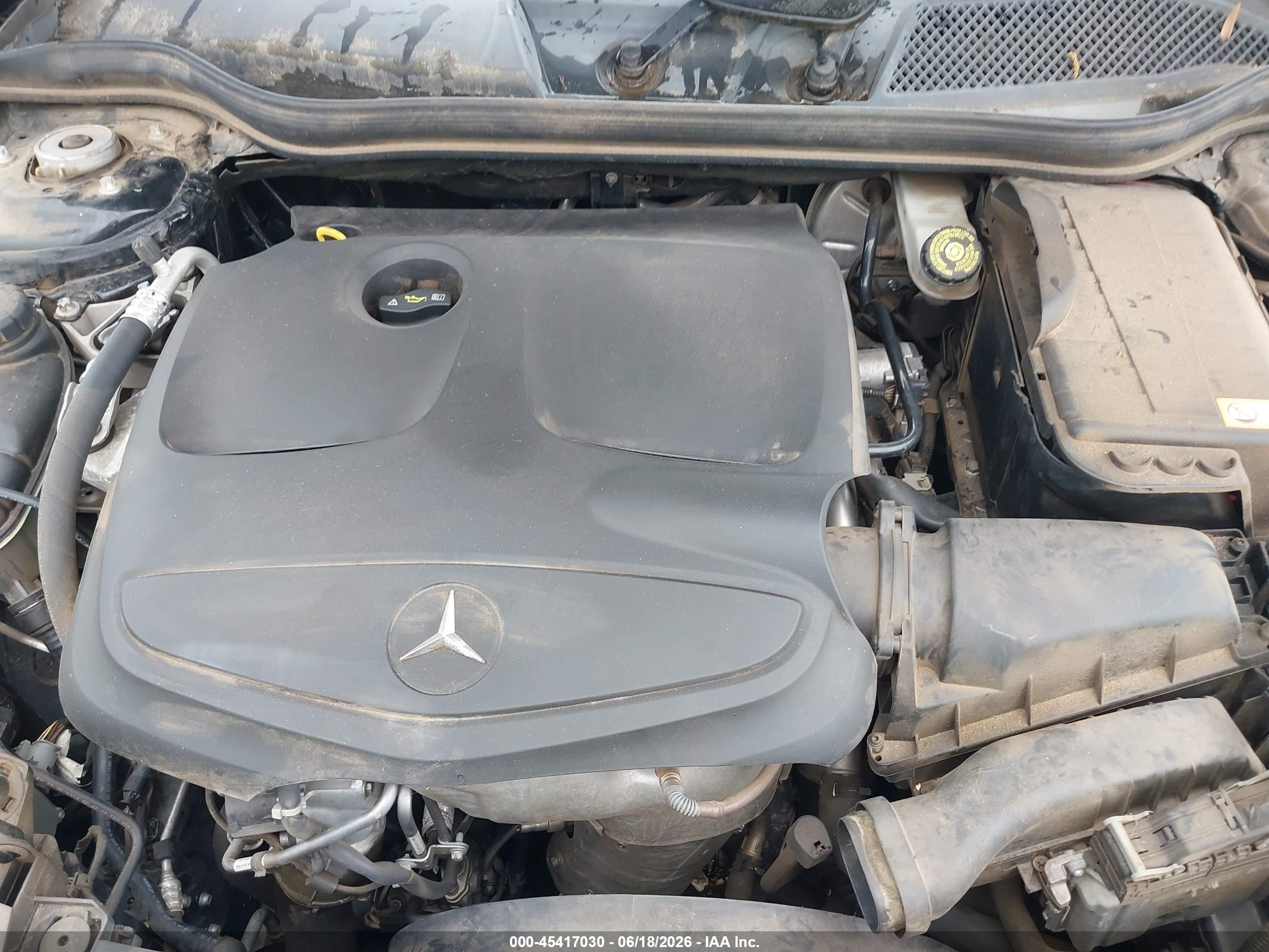 2014 Mercedes-benz Cla 250   Black vin: WDDSJ4EB4EN123064