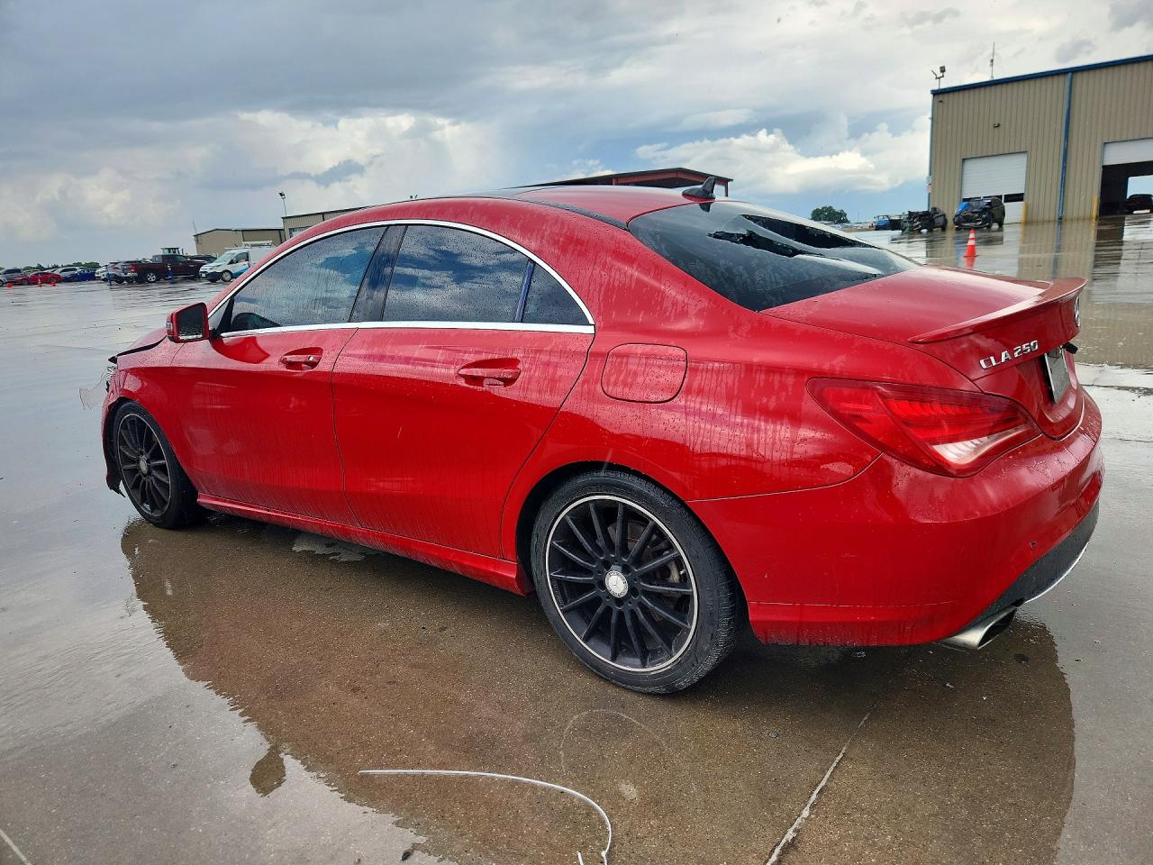 2014 Mercedes-benz Cla 250 Red vin: WDDSJ4EB4EN129334