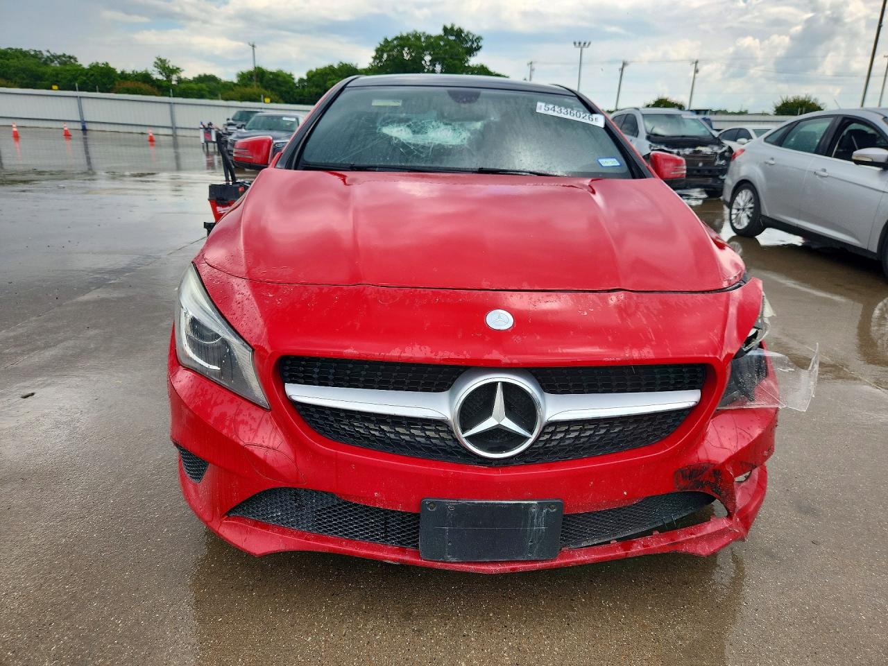 2014 Mercedes-benz Cla 250 Red vin: WDDSJ4EB4EN129334