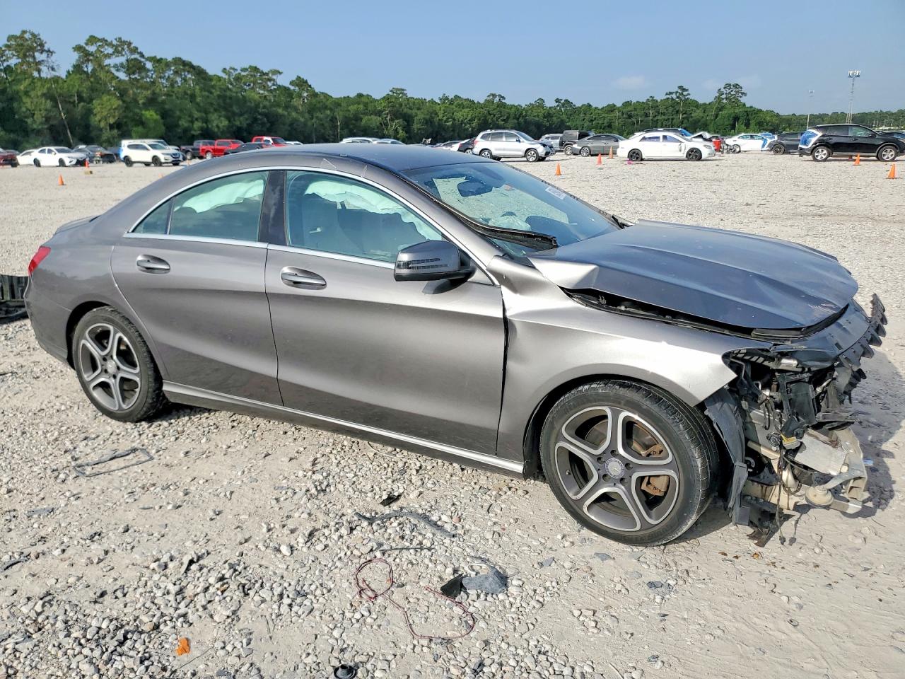 2014 Mercedes-benz Cla 250 Gray vin: WDDSJ4EB4EN145064