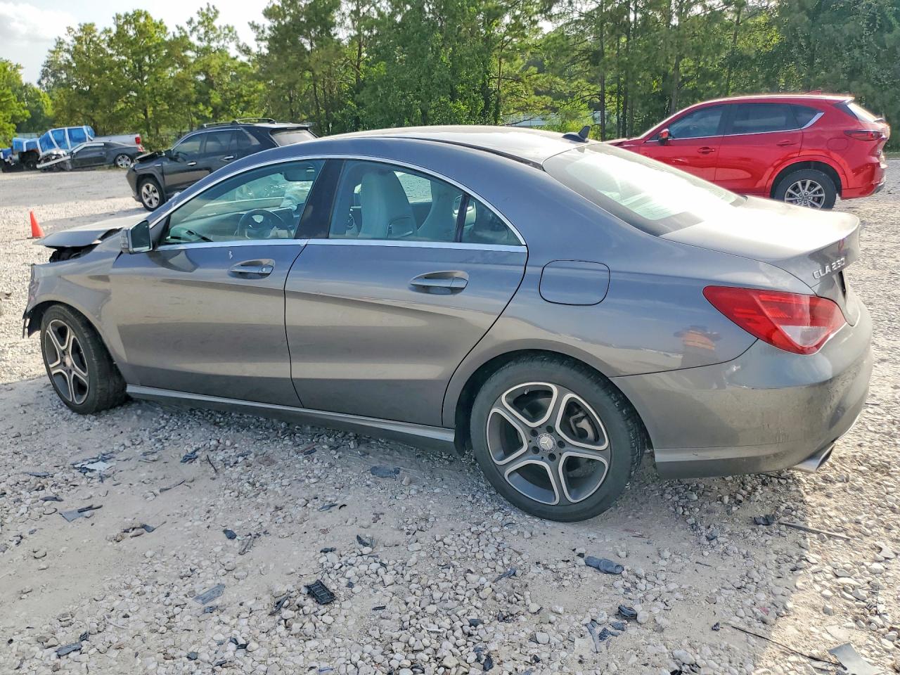 2014 Mercedes-benz Cla 250 Gray vin: WDDSJ4EB4EN145064