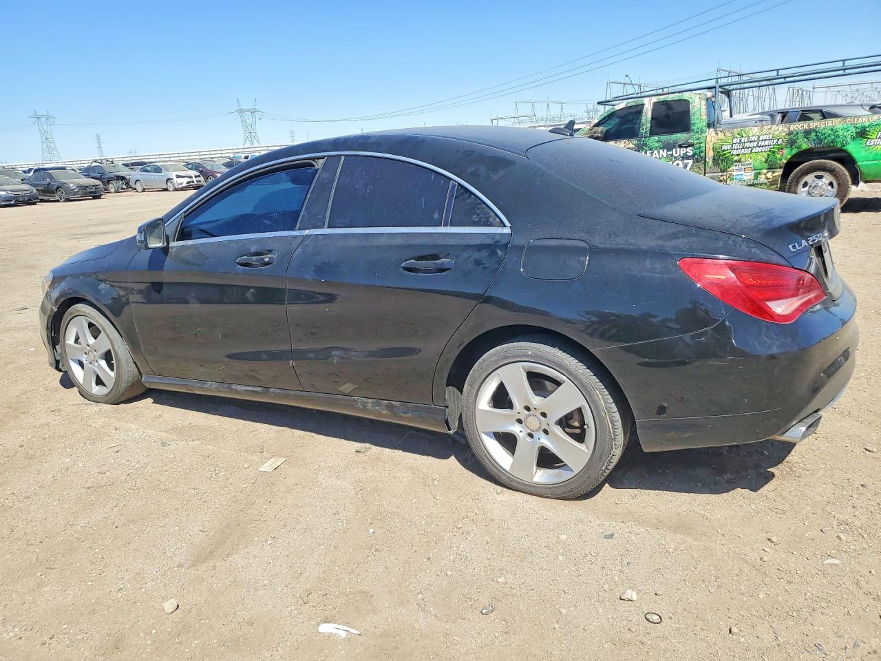 2014 Mercedes-benz Cla 250 Black vin: WDDSJ4EB4EN149244