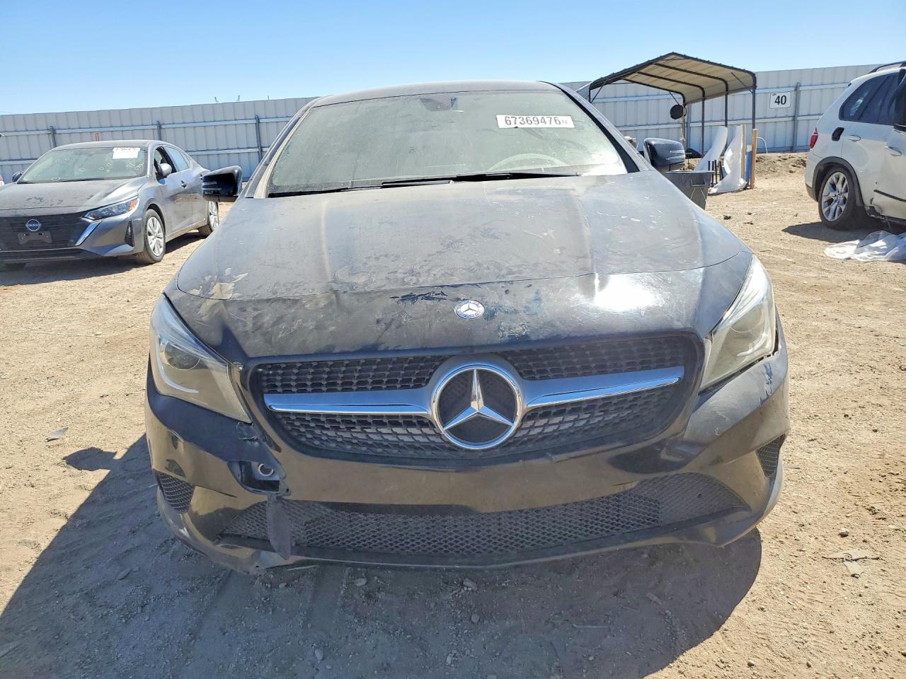 2014 Mercedes-benz Cla 250 Black vin: WDDSJ4EB4EN149244