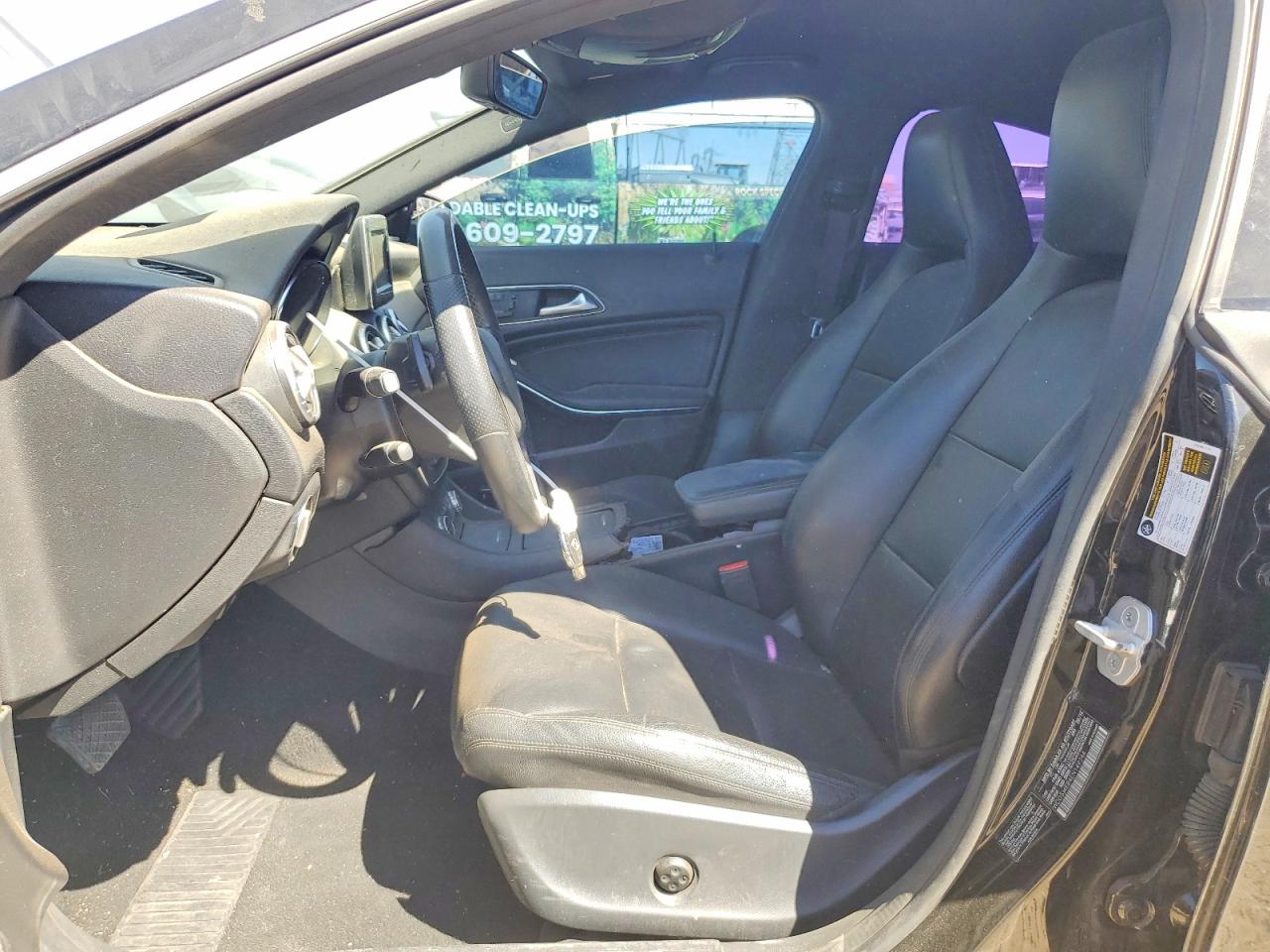 2014 Mercedes-benz Cla 250 Black vin: WDDSJ4EB4EN149244