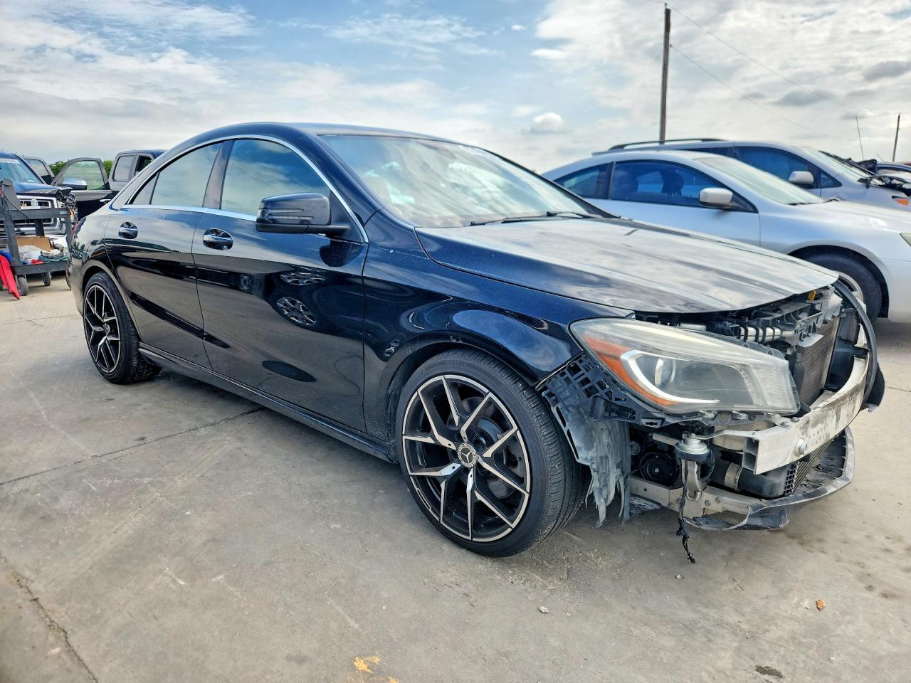 2015 Mercedes-benz Cla 250 Черный vin: WDDSJ4EB4FN171097