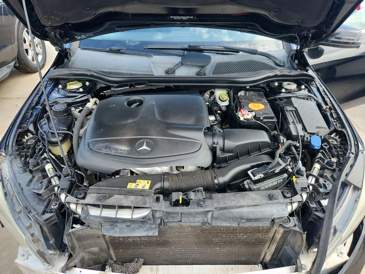 2015 Mercedes-benz Cla 250 Черный vin: WDDSJ4EB4FN171097