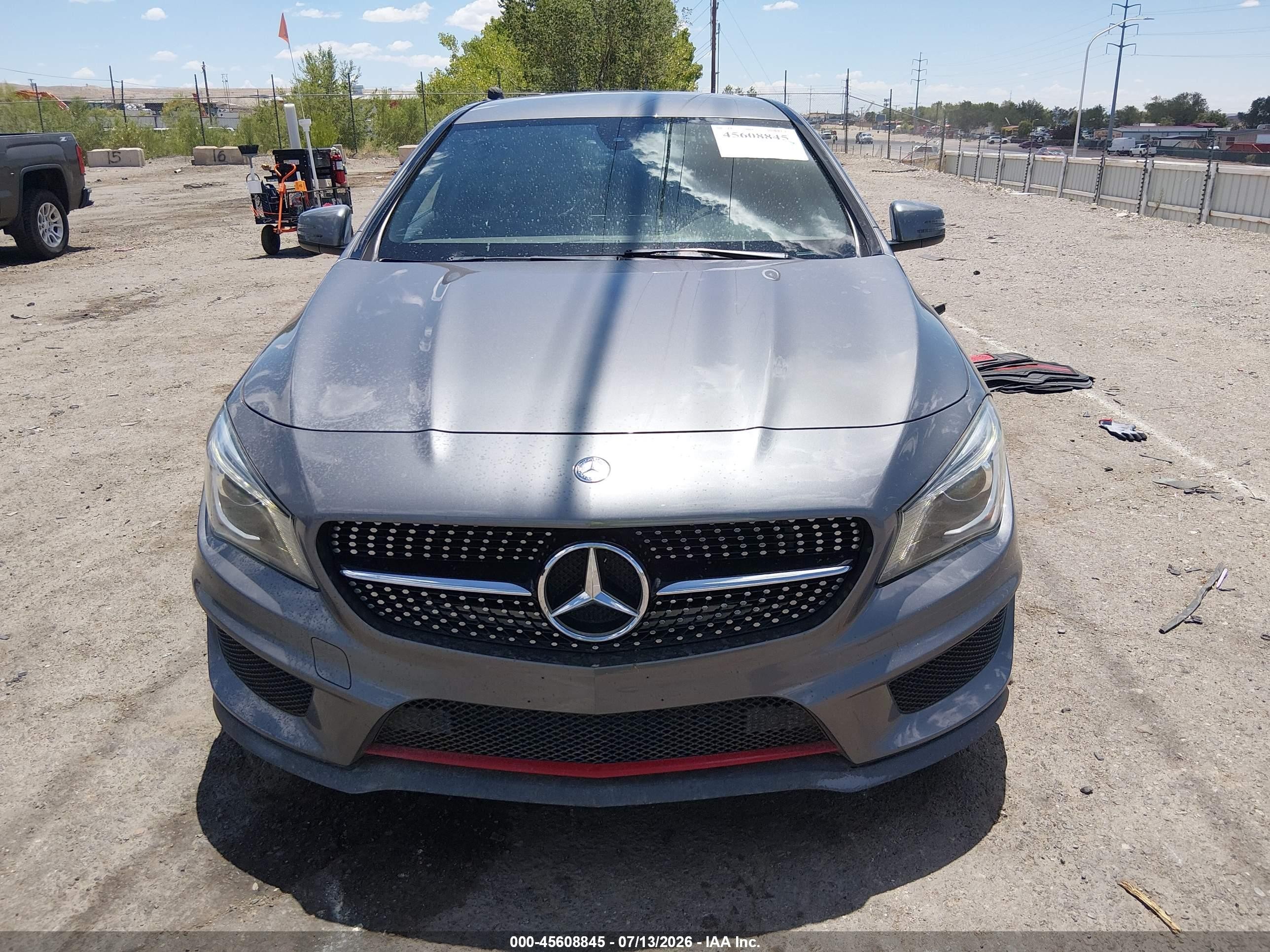2015 Mercedes-benz Cla 250 Gray vin: WDDSJ4EB4FN209010