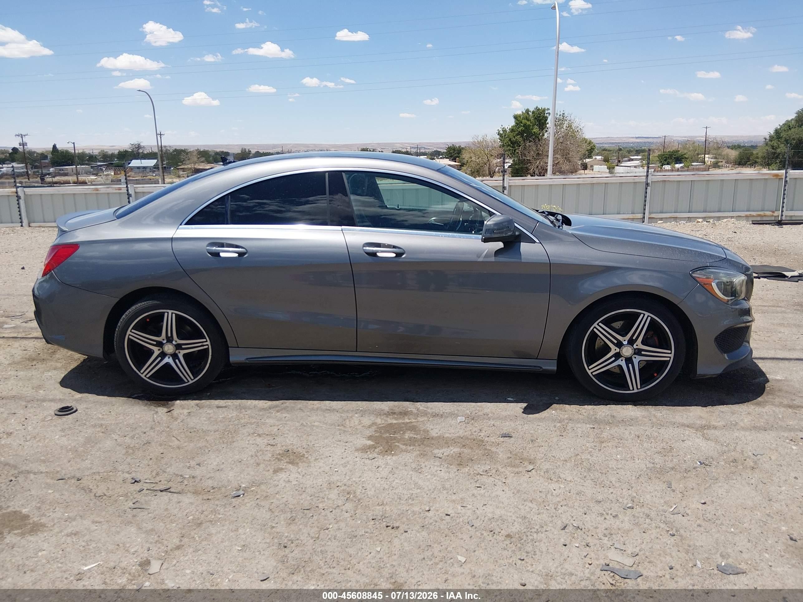 2015 Mercedes-benz Cla 250 Gray vin: WDDSJ4EB4FN209010