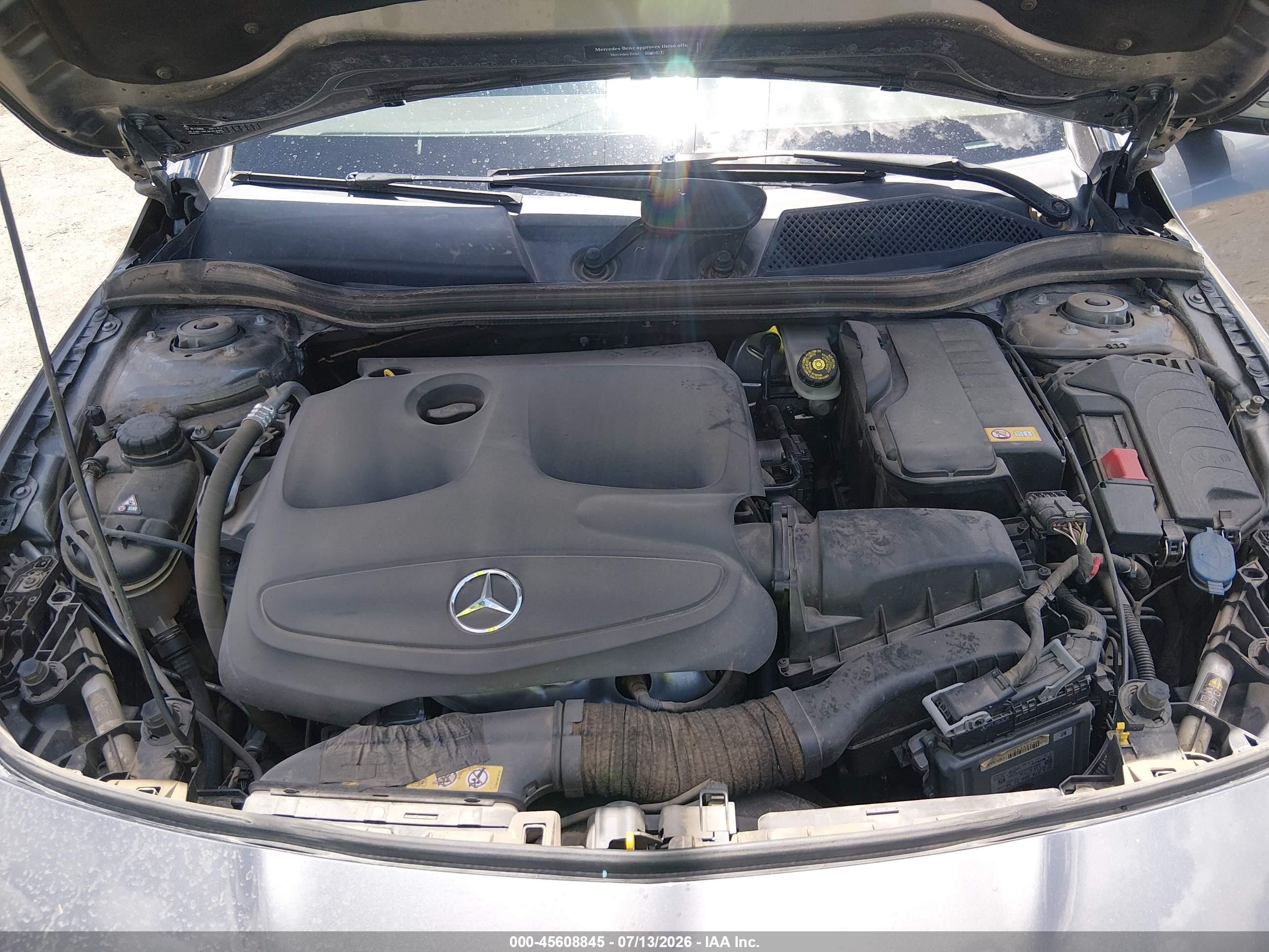 2015 Mercedes-benz Cla 250 Gray vin: WDDSJ4EB4FN209010