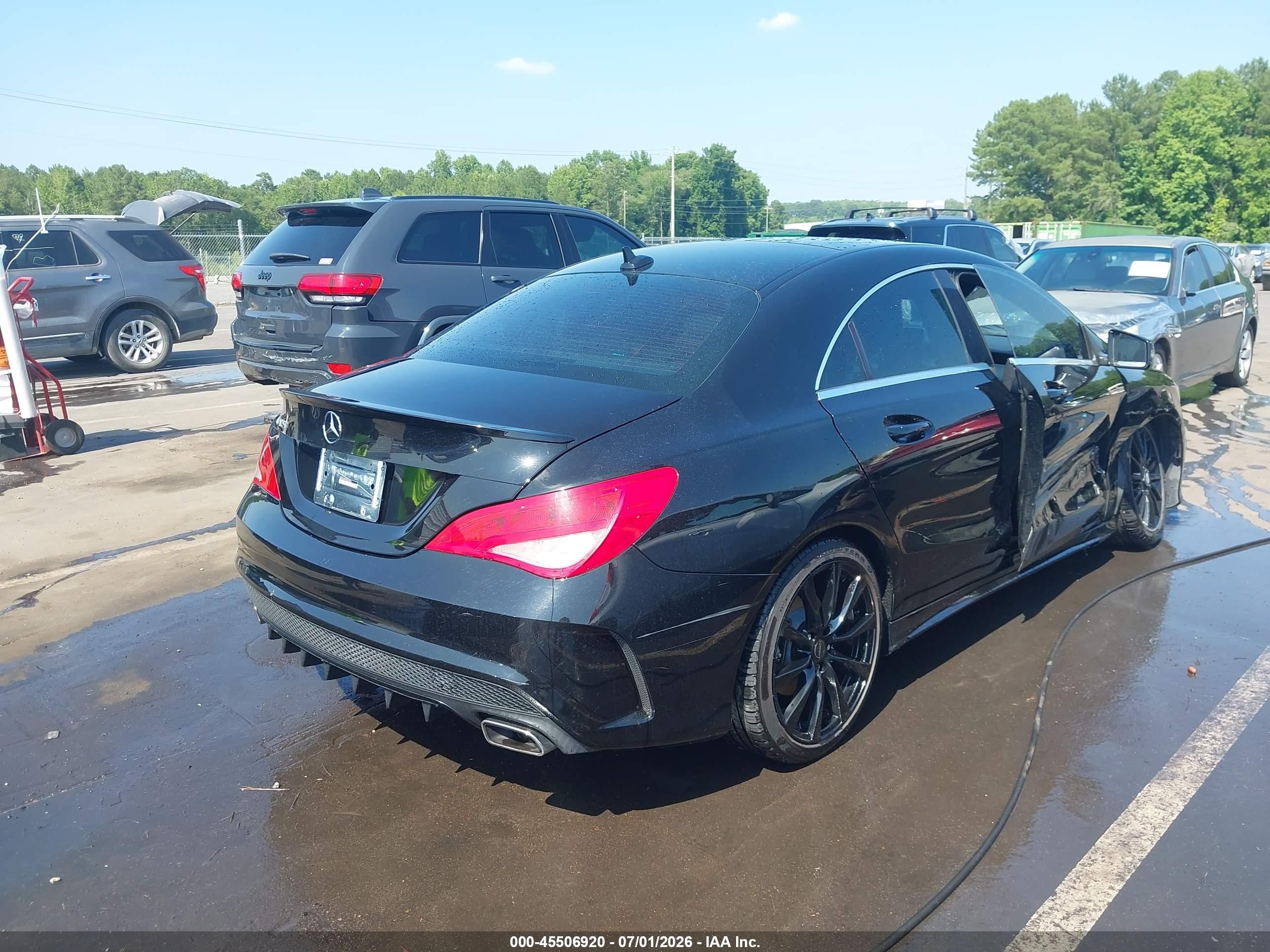 2015 Mercedes-benz Cla 250   Black vin: WDDSJ4EB4FN229063