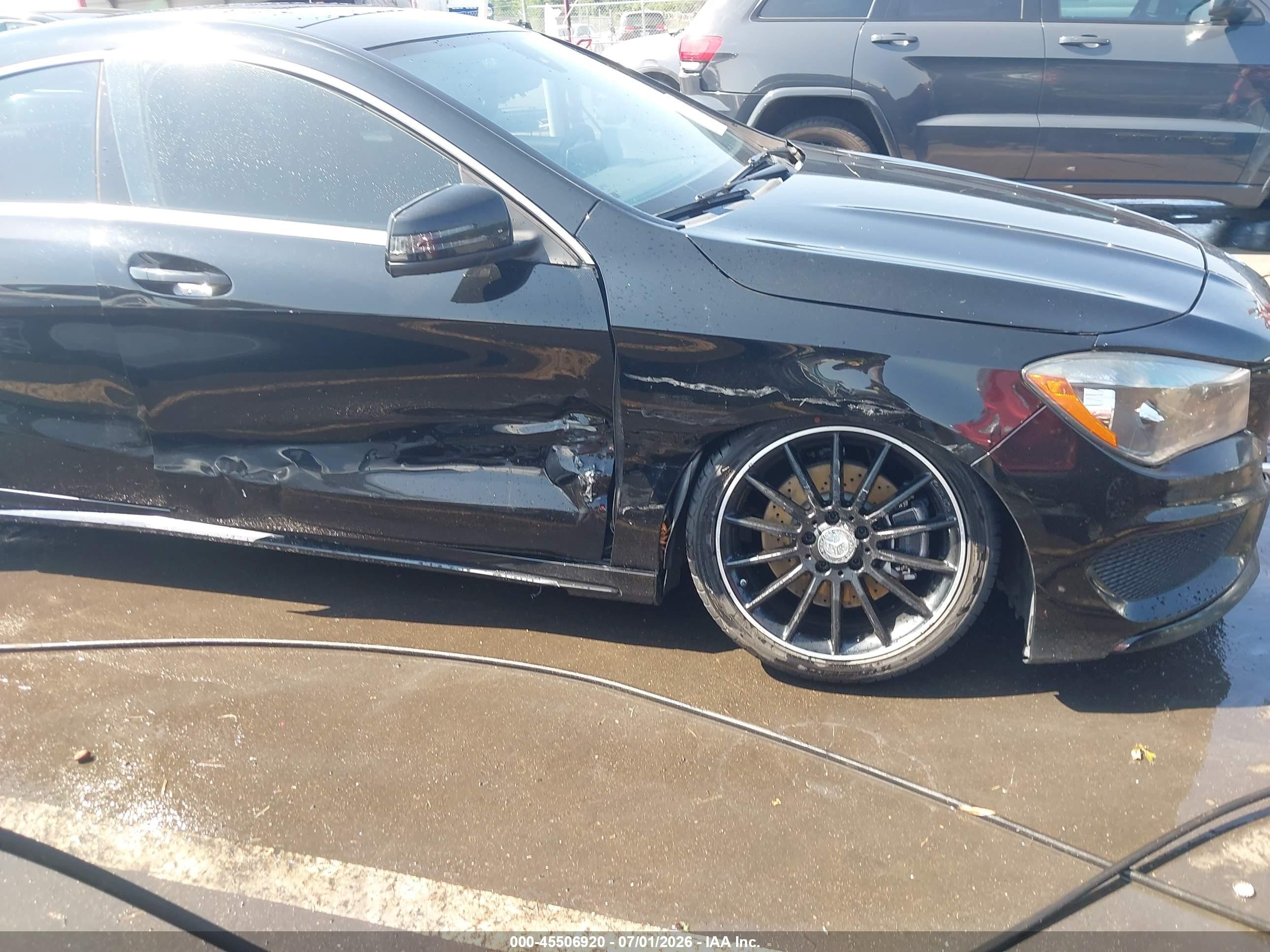 2015 Mercedes-benz Cla 250   Black vin: WDDSJ4EB4FN229063