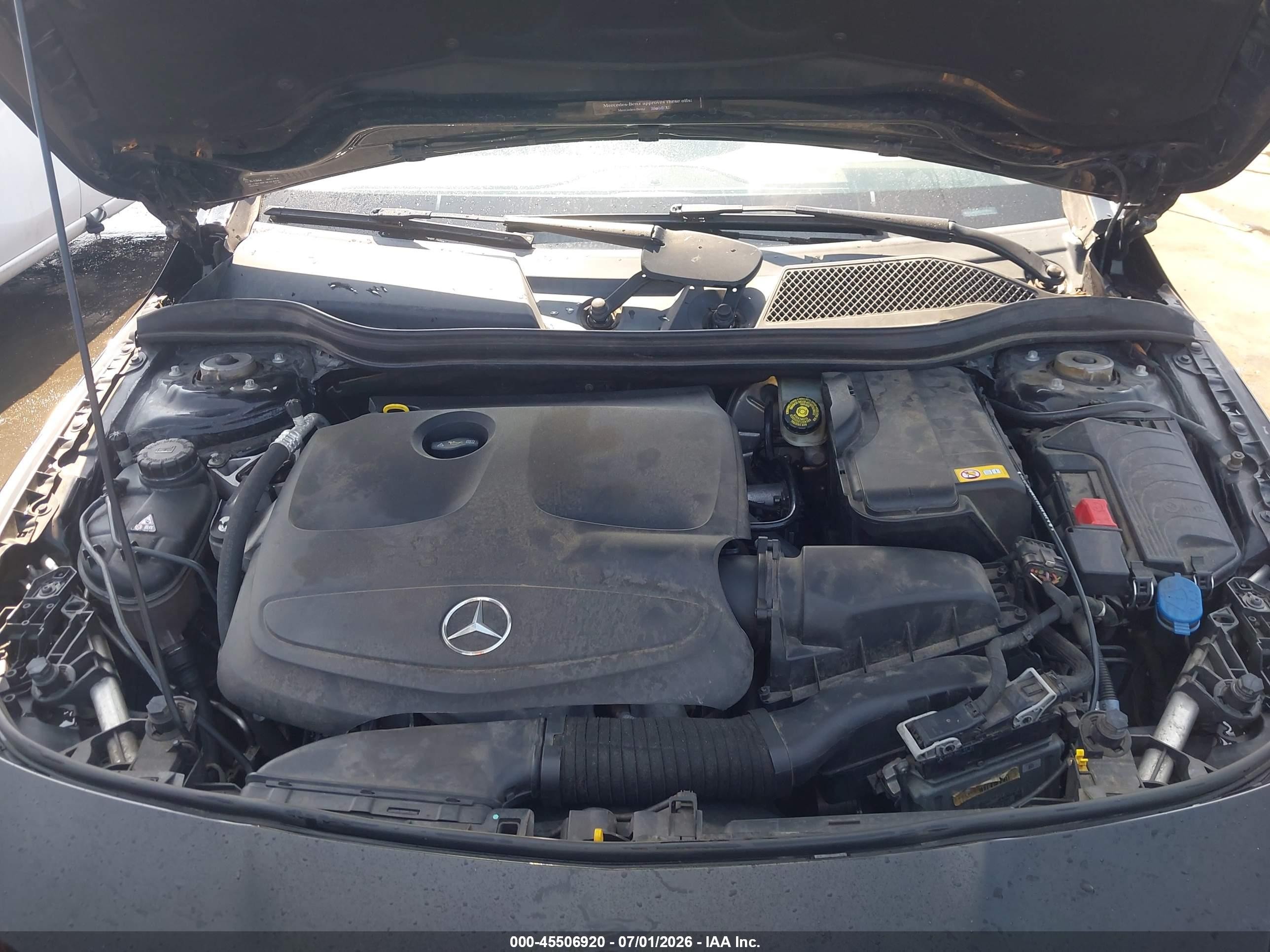 2015 Mercedes-benz Cla 250   Black vin: WDDSJ4EB4FN229063