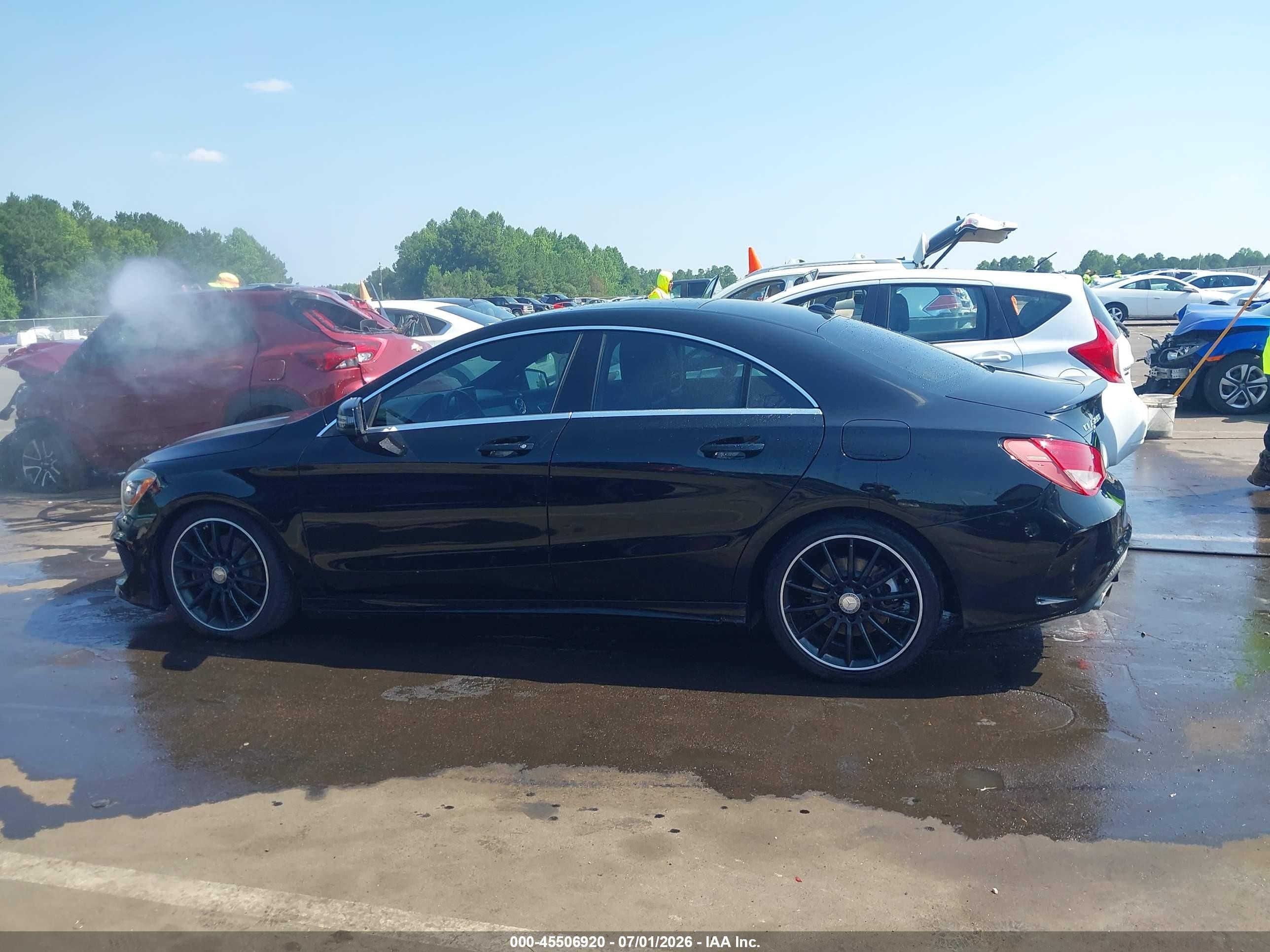 2015 Mercedes-benz Cla 250   Black vin: WDDSJ4EB4FN229063