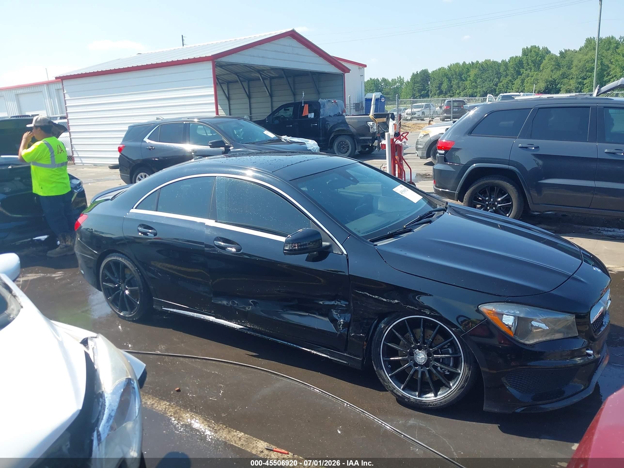 2015 Mercedes-benz Cla 250   Black vin: WDDSJ4EB4FN229063