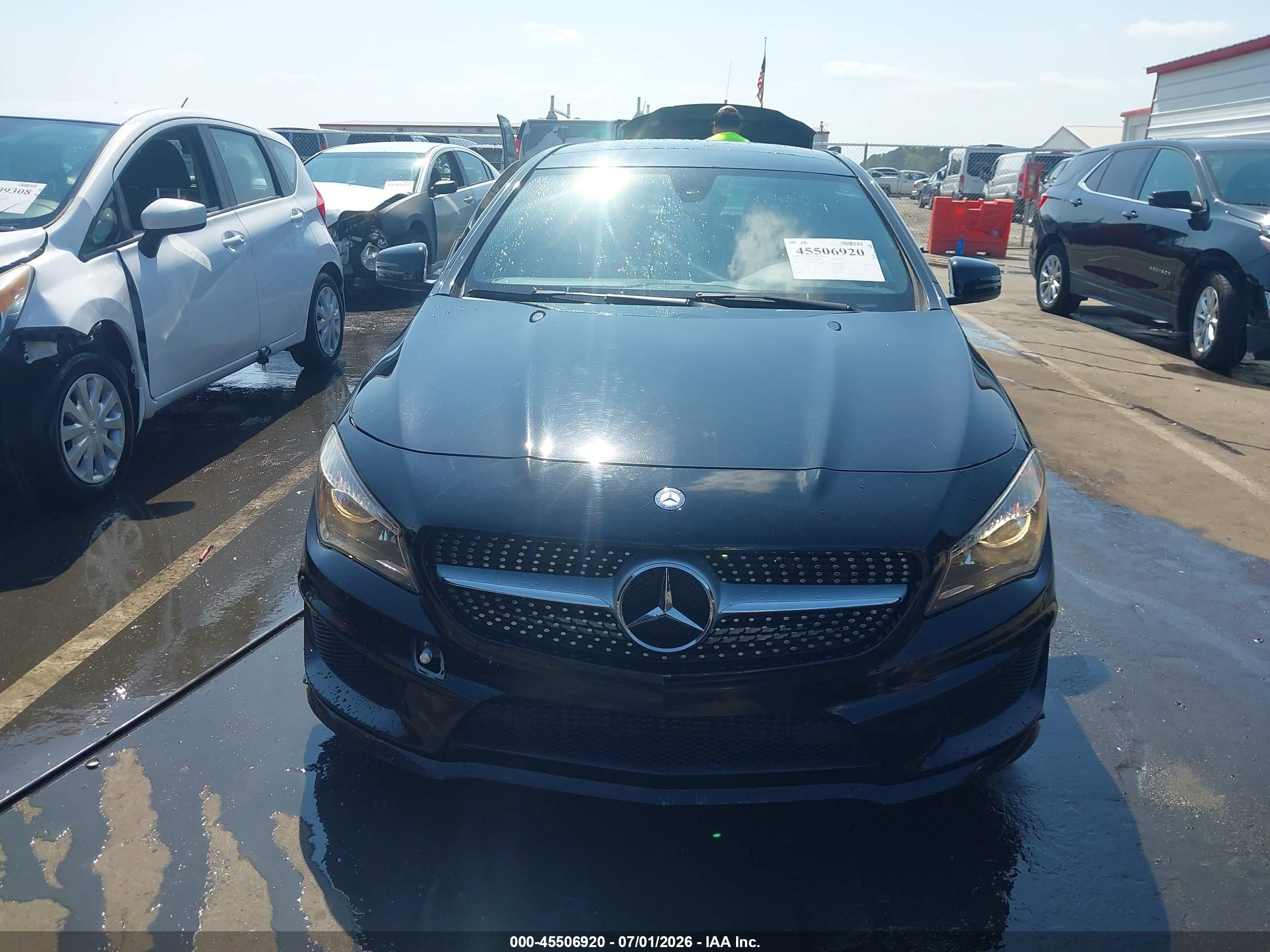 2015 Mercedes-benz Cla 250   Black vin: WDDSJ4EB4FN229063