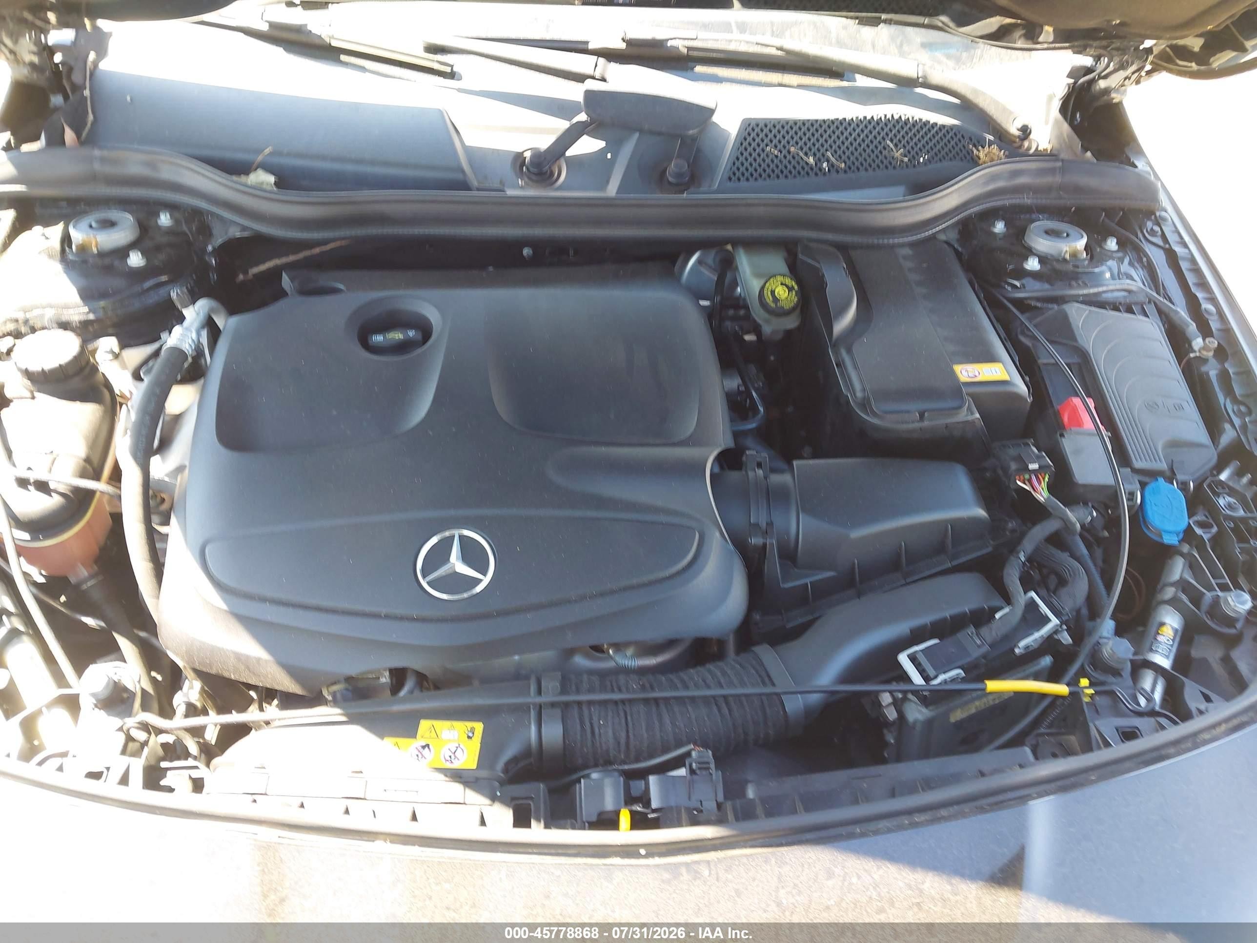 2015 Mercedes-benz Cla 250   Black vin: WDDSJ4EB4FN249054