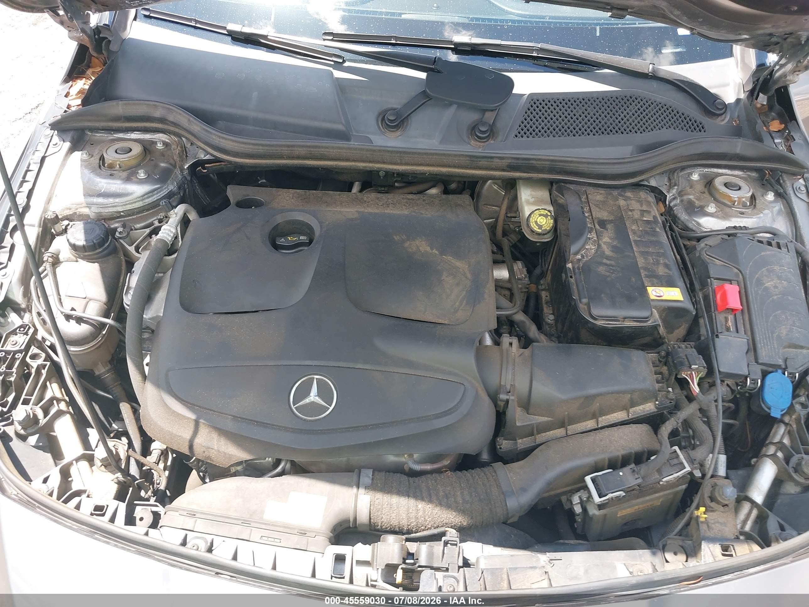 2015 Mercedes-benz Cla 250   Gray vin: WDDSJ4EB4FN266971
