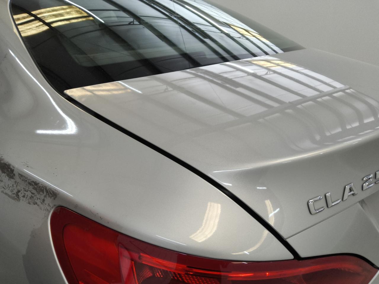 2015 Mercedes-benz Cla 250 Silver vin: WDDSJ4EB4FN273144 Damage: Deck Lid, Misaligned, Repair Required