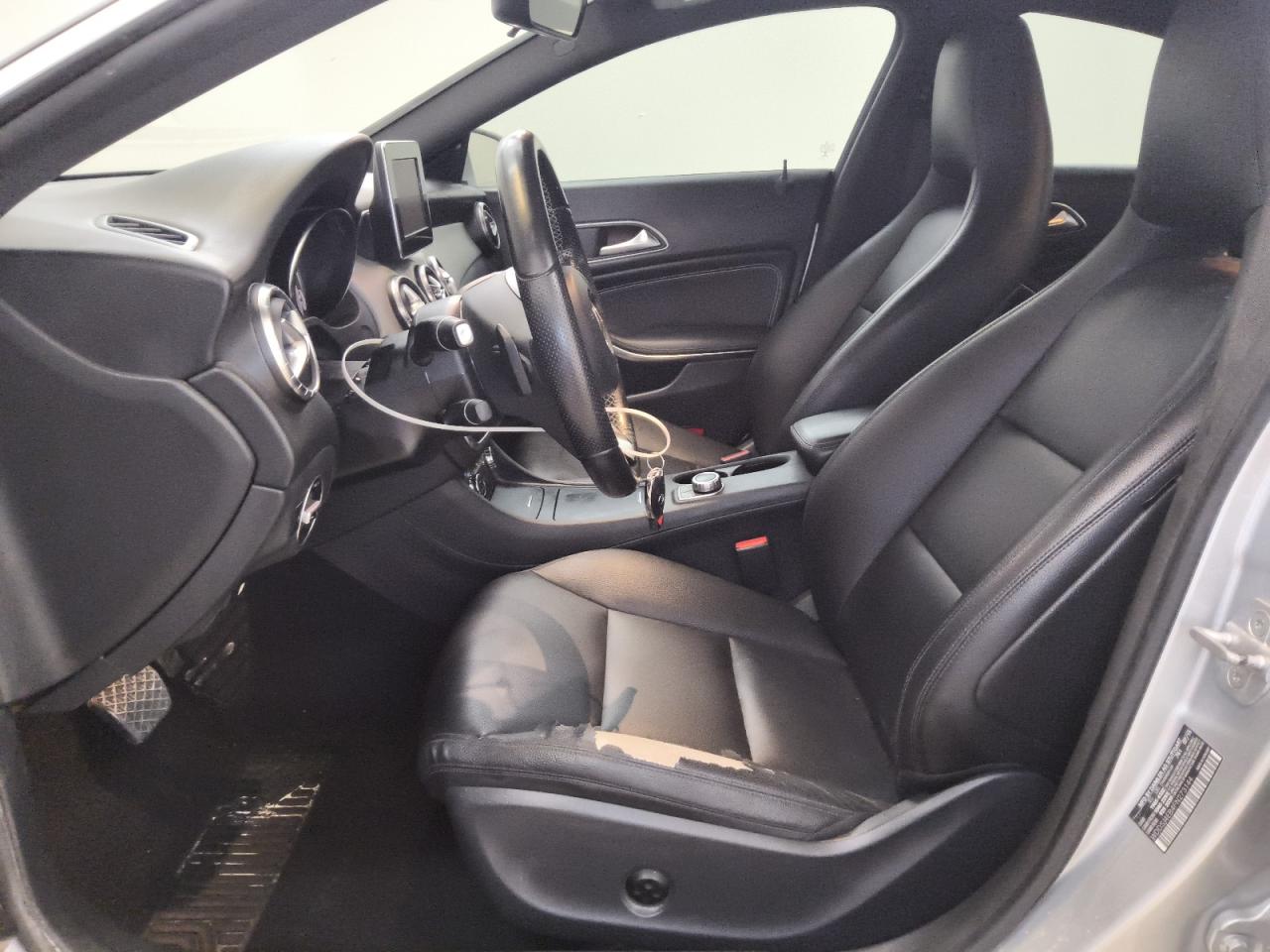 2015 Mercedes-benz Cla 250 Silver vin: WDDSJ4EB4FN273144 Damage: Left Front Seat, Torn, > 12 Inches
