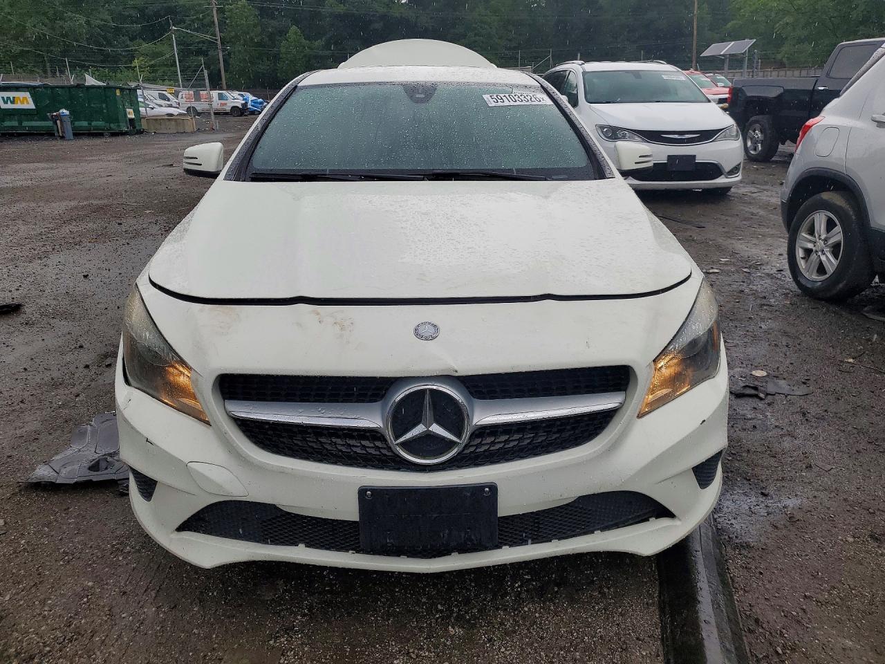 2015 Mercedes-benz Cla 250 White vin: WDDSJ4EB4FN281180