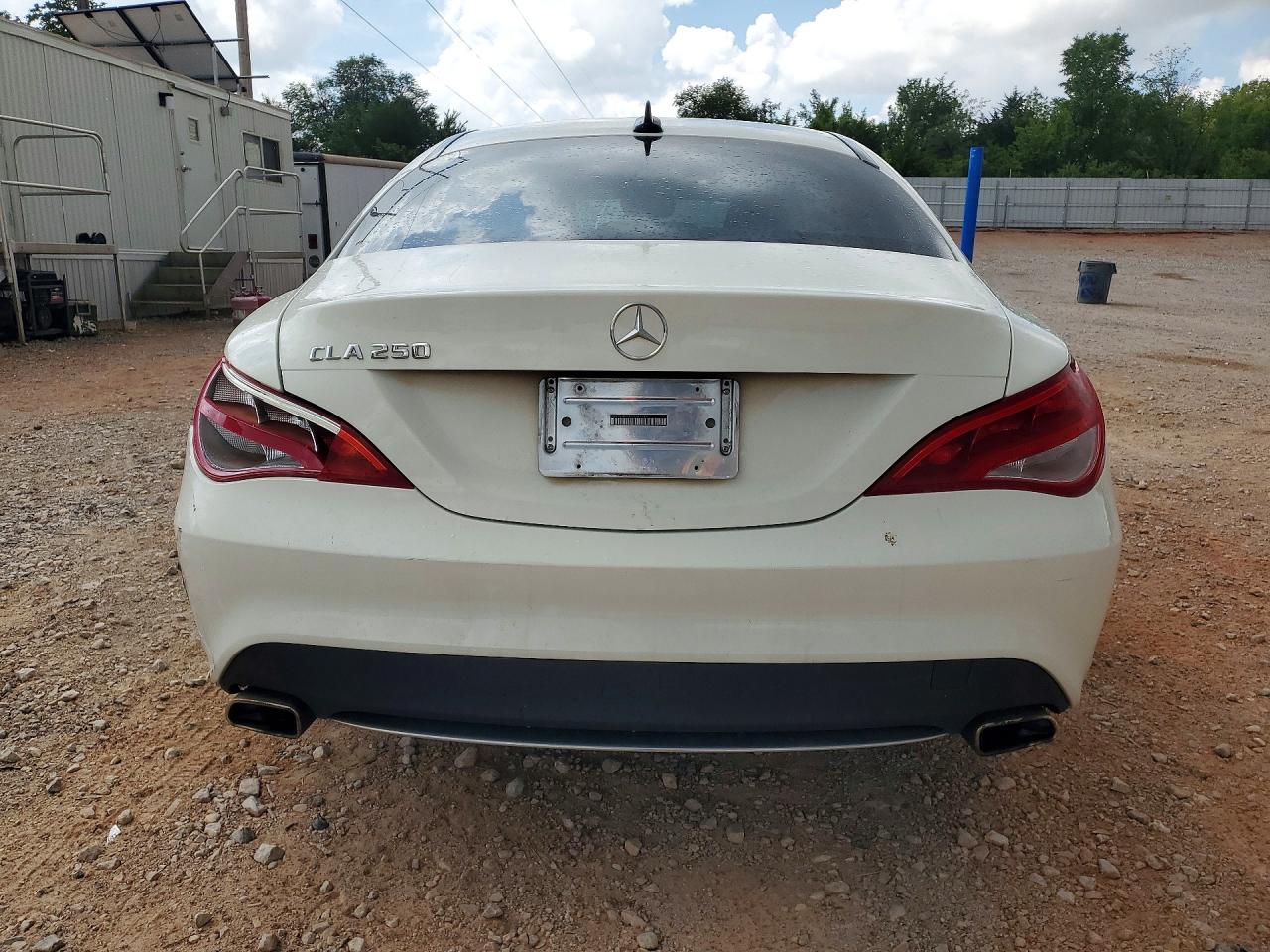 2016 Mercedes-benz Cla 250 White vin: WDDSJ4EB4GN301610