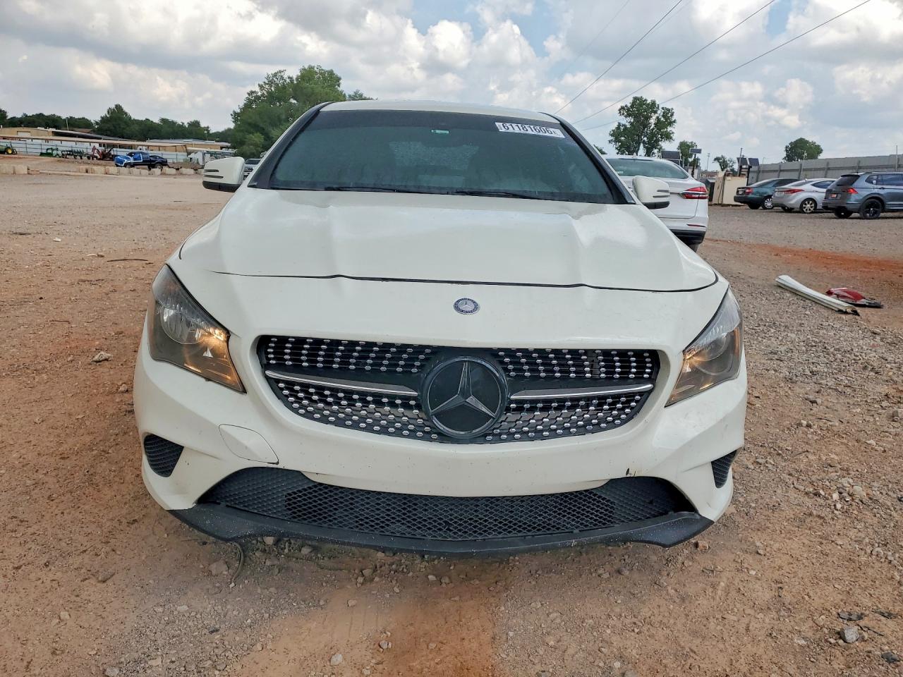2016 Mercedes-benz Cla 250 White vin: WDDSJ4EB4GN301610