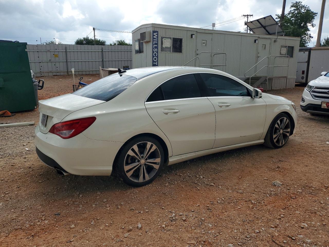 2016 Mercedes-benz Cla 250 White vin: WDDSJ4EB4GN301610