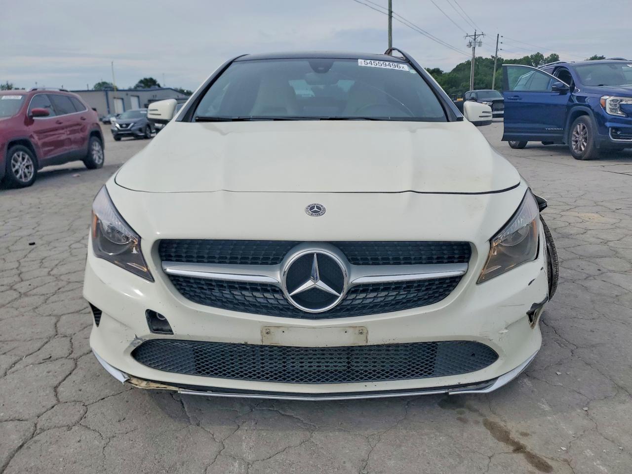 2018 Mercedes-benz Cla 250 White vin: WDDSJ4EB4JN519666