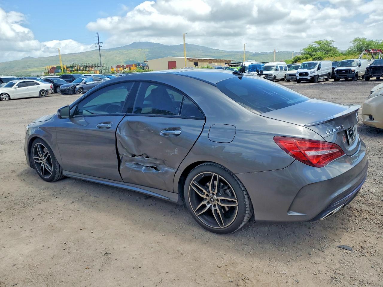 2019 Mercedes-benz Cla 250 Charcoal vin: WDDSJ4EB4KN722042