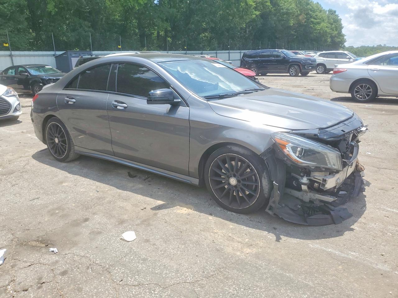 2014 Mercedes-benz Cla 250 Gray vin: WDDSJ4EB5EN028772