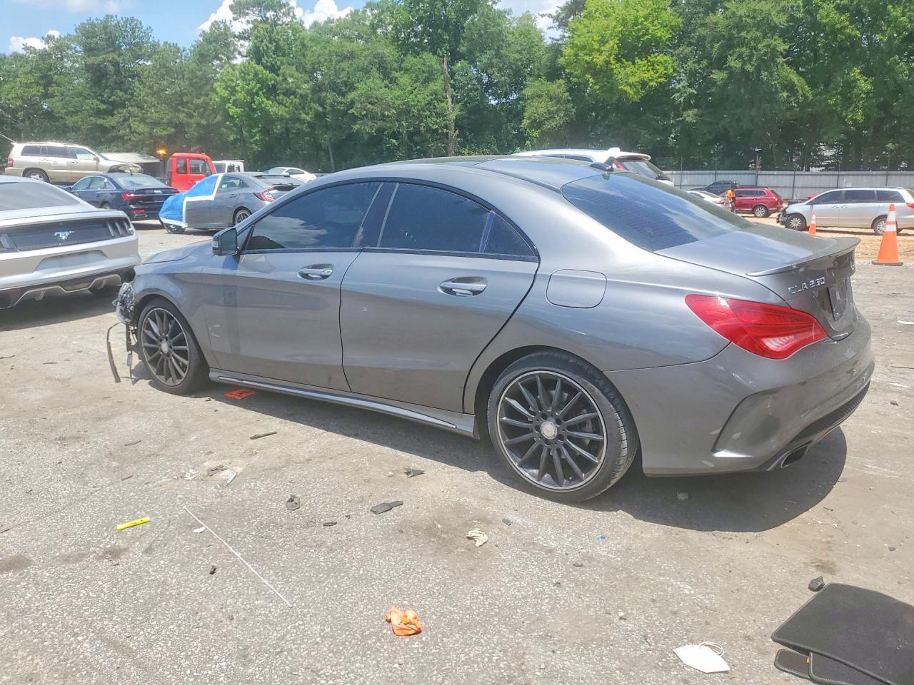 2014 Mercedes-benz Cla 250 Gray vin: WDDSJ4EB5EN028772