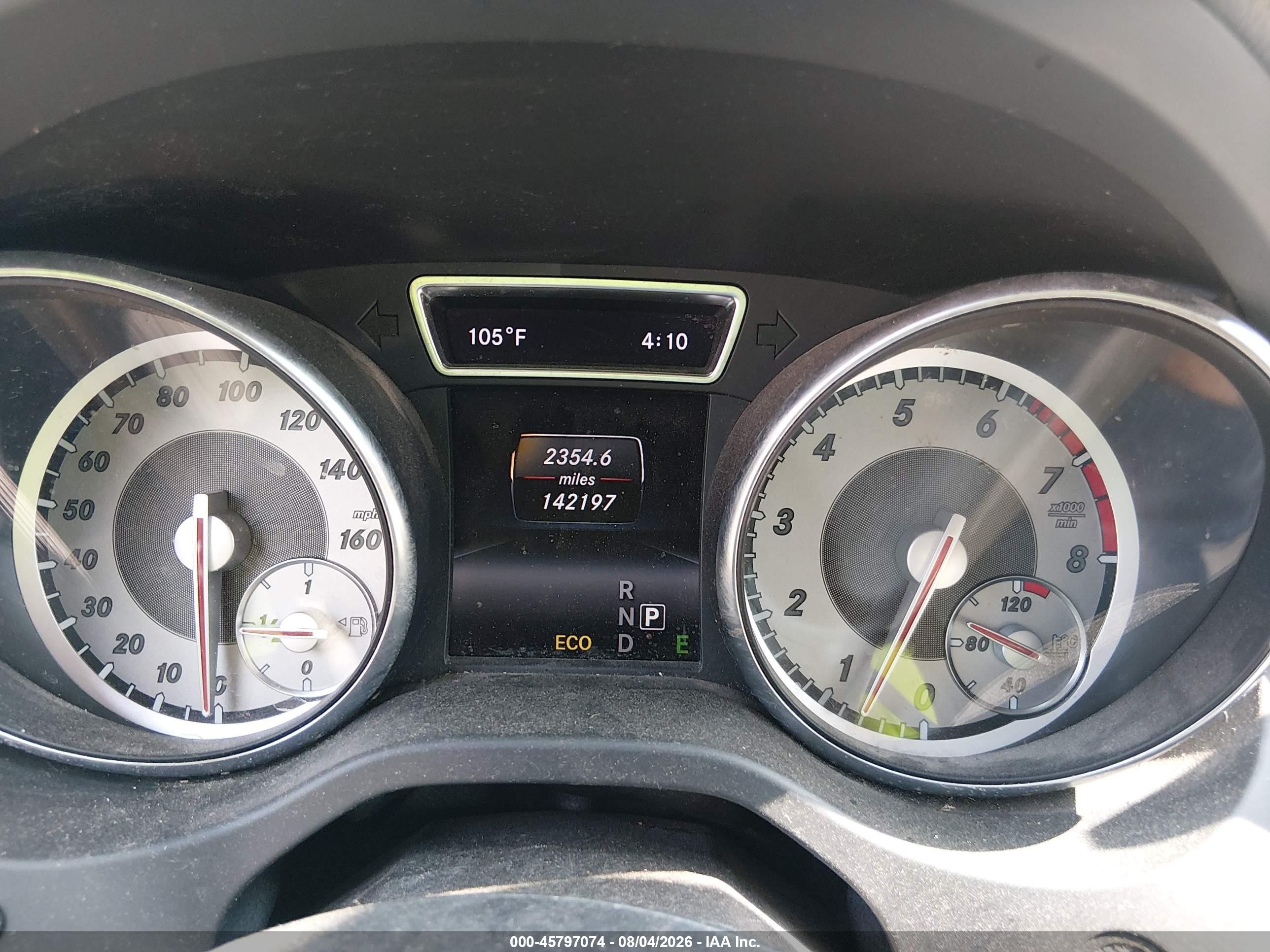 2014 Mercedes-benz Cla 250   Gray vin: WDDSJ4EB5EN034703