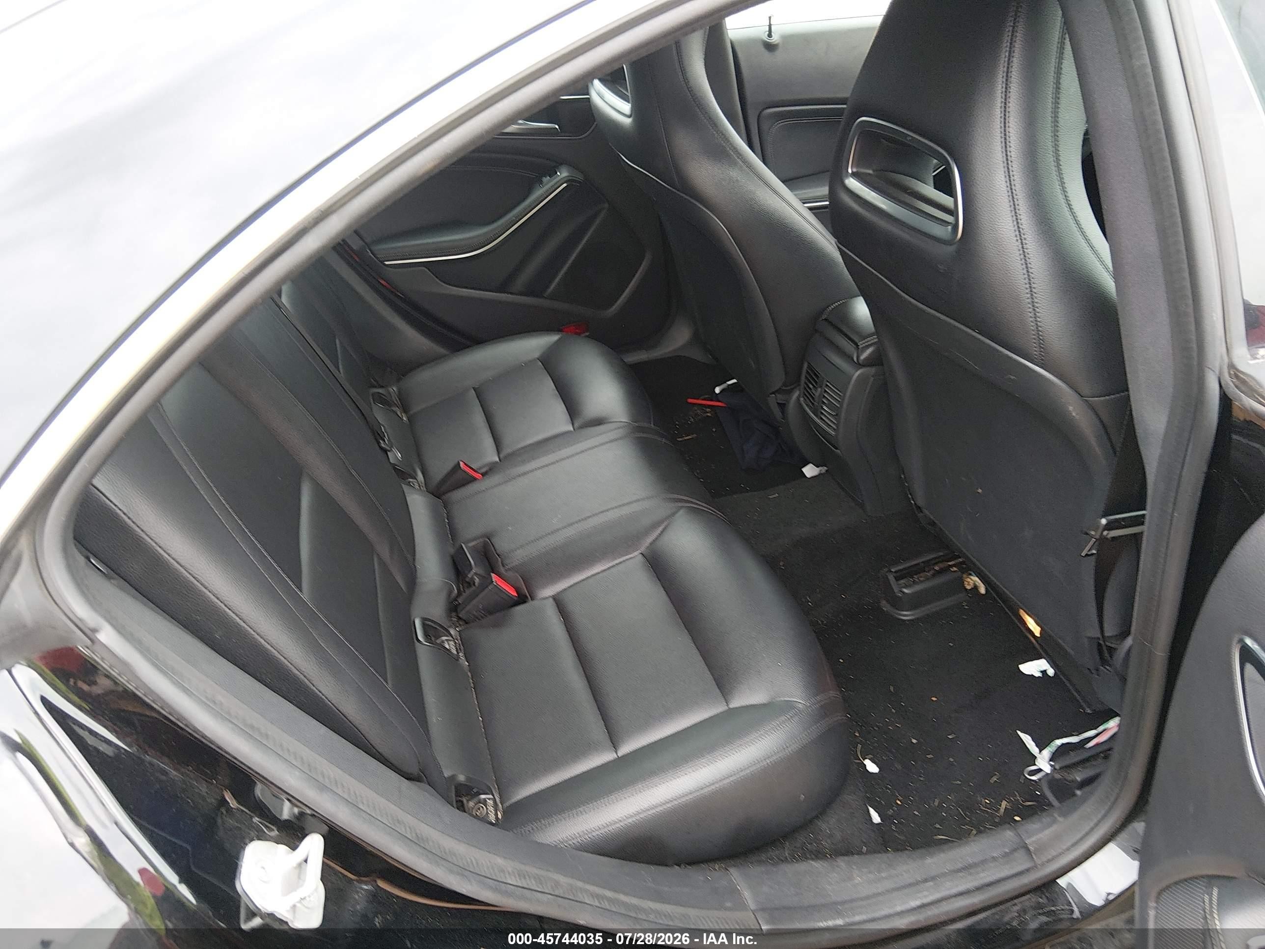 2014 Mercedes-benz Cla 250 Black vin: WDDSJ4EB5EN040226