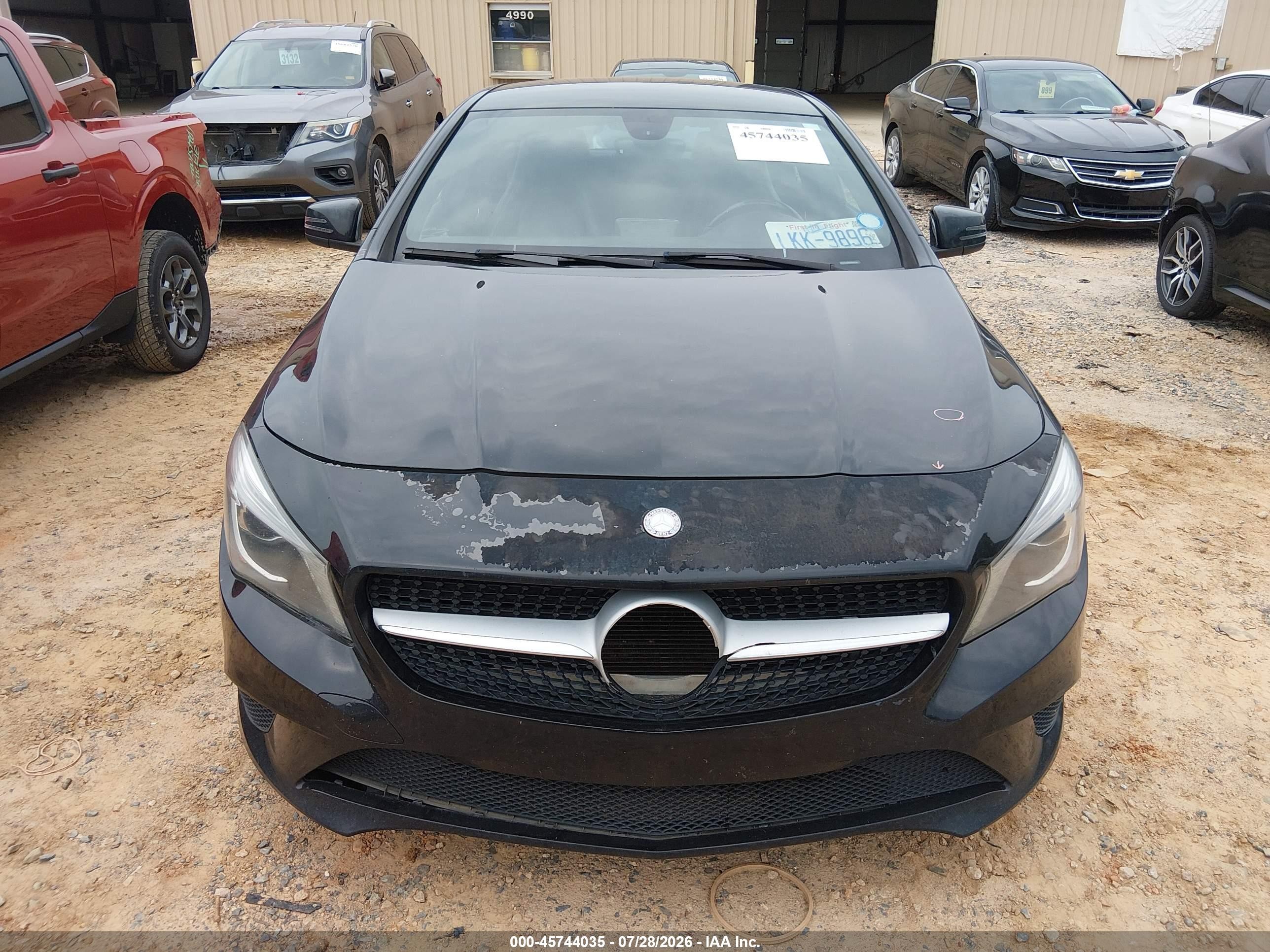 2014 Mercedes-benz Cla 250 Black vin: WDDSJ4EB5EN040226