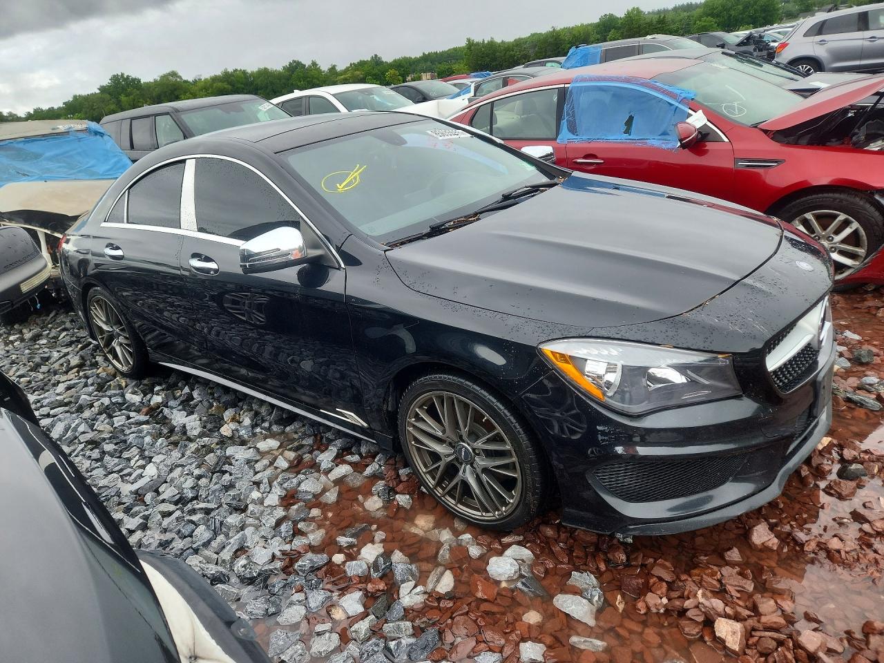 2014 Mercedes-benz Cla 250 Black vin: WDDSJ4EB5EN044499