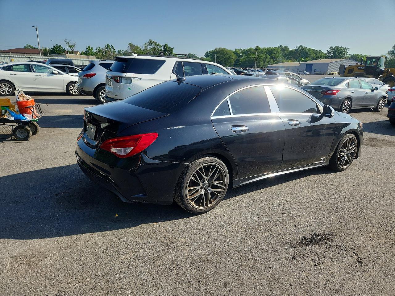2014 Mercedes-benz Cla 250 Black vin: WDDSJ4EB5EN044499