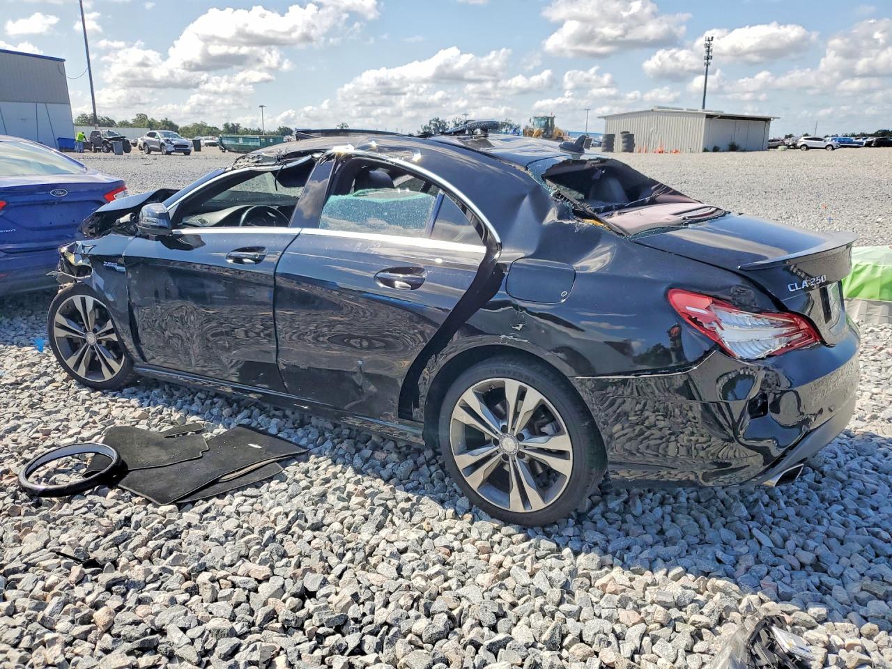 2014 Mercedes-benz Cla 250 Black vin: WDDSJ4EB5EN053672